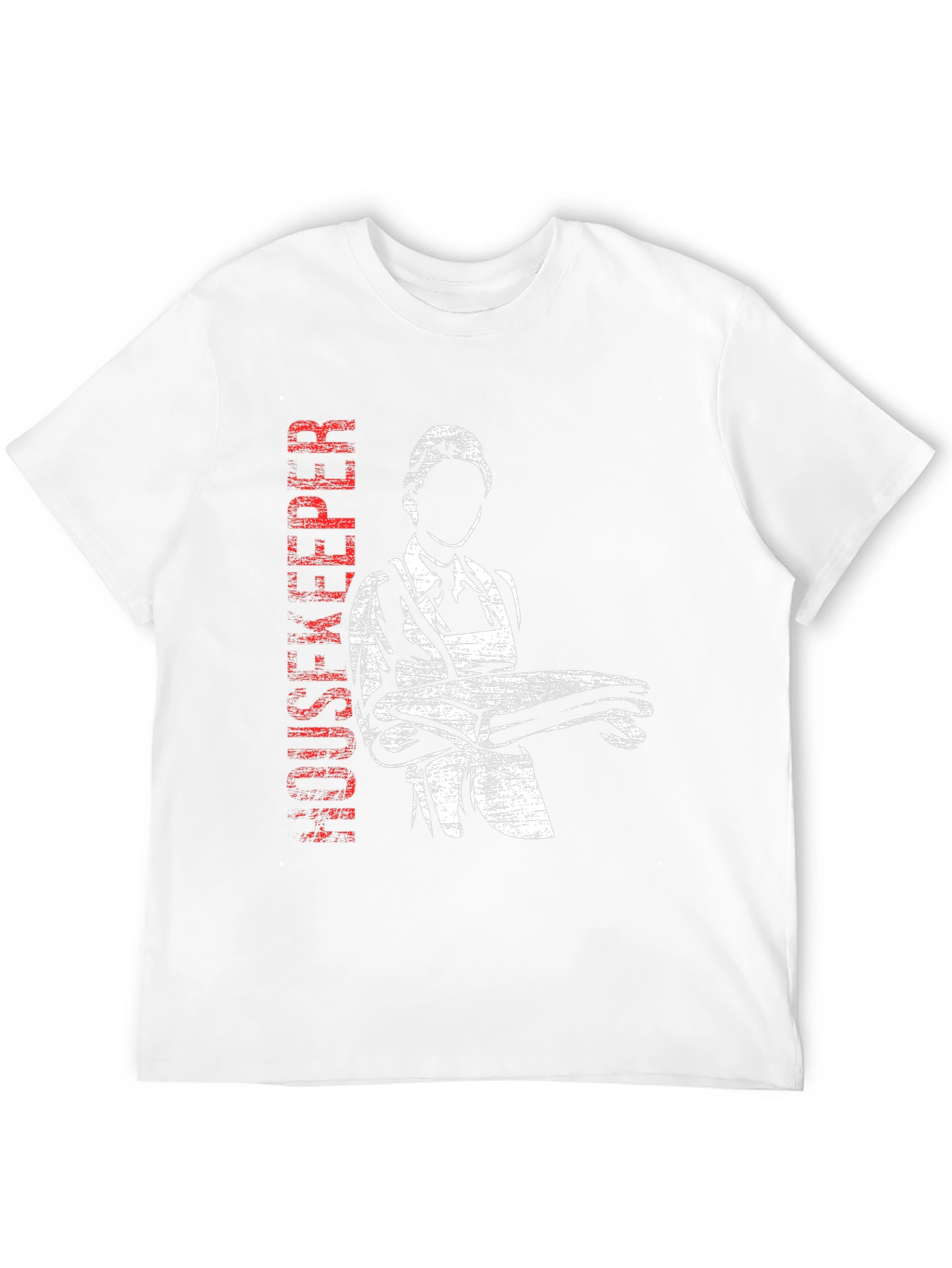 Black Housekeeper Graphic Tee - Classic Black T-Shirt view 12