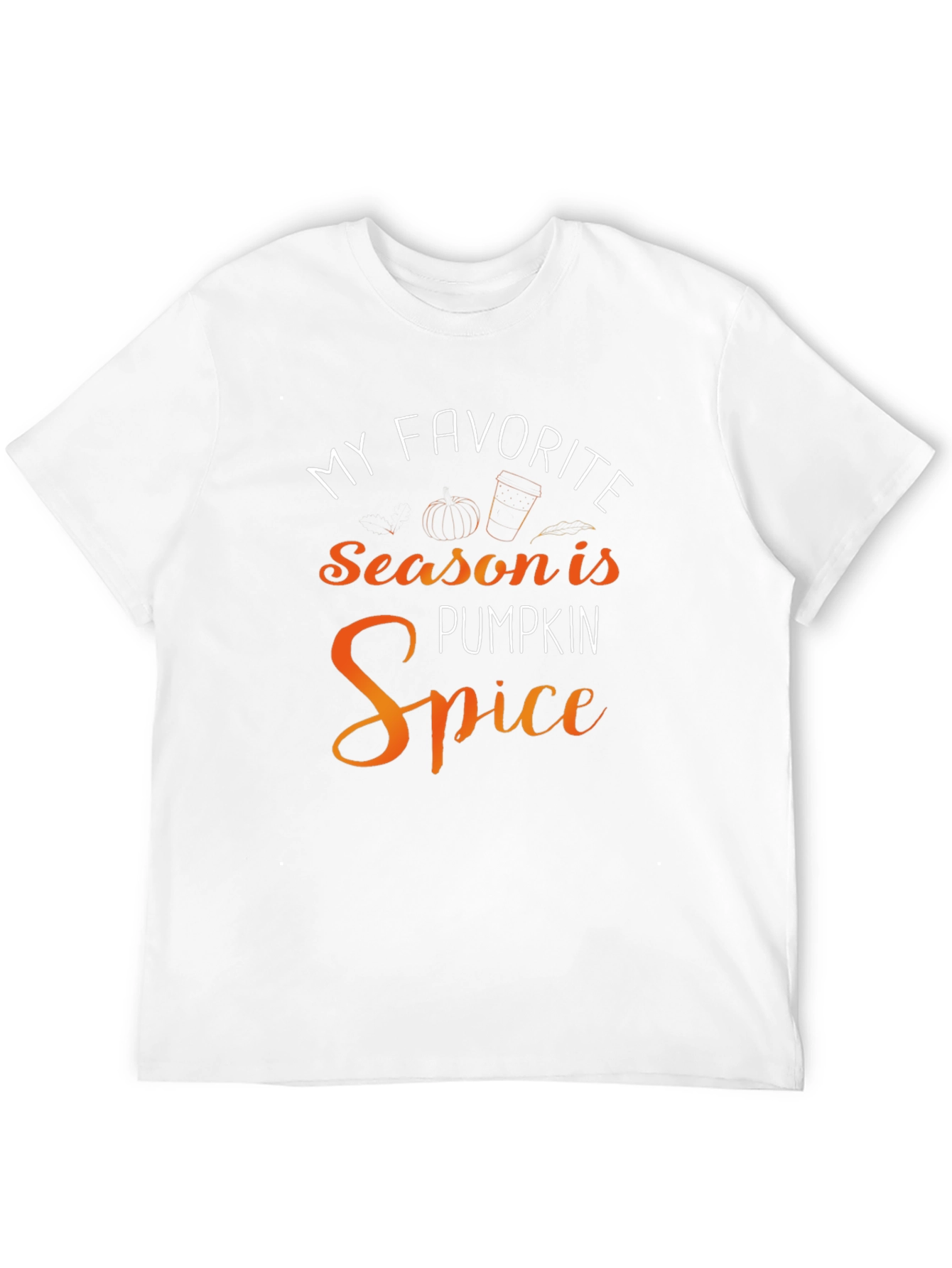Black Pumpkin Spice Season T-Shirt, Black view 12