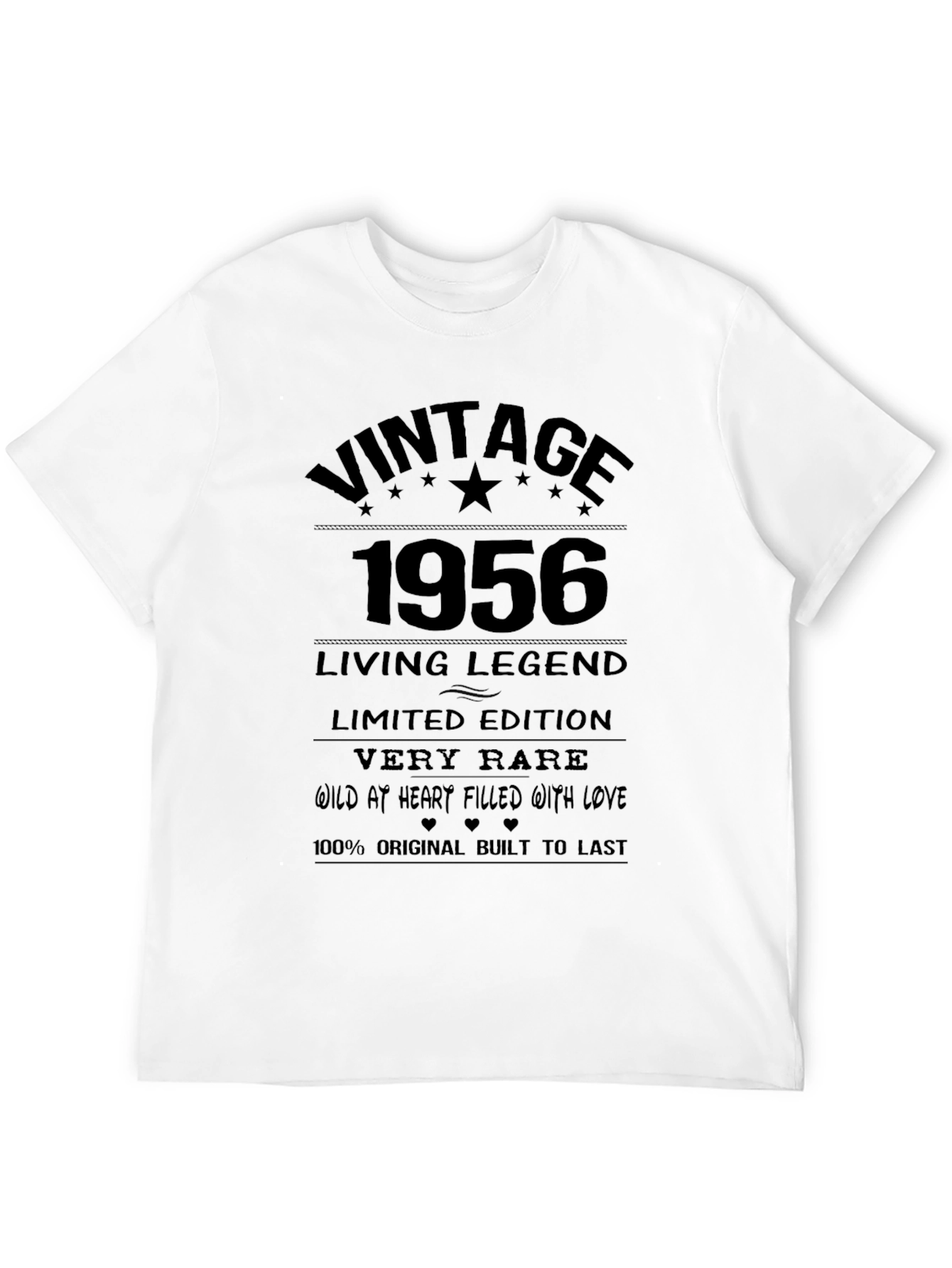 Black Vintage 1956 Living Legend Graphic Tee view 12