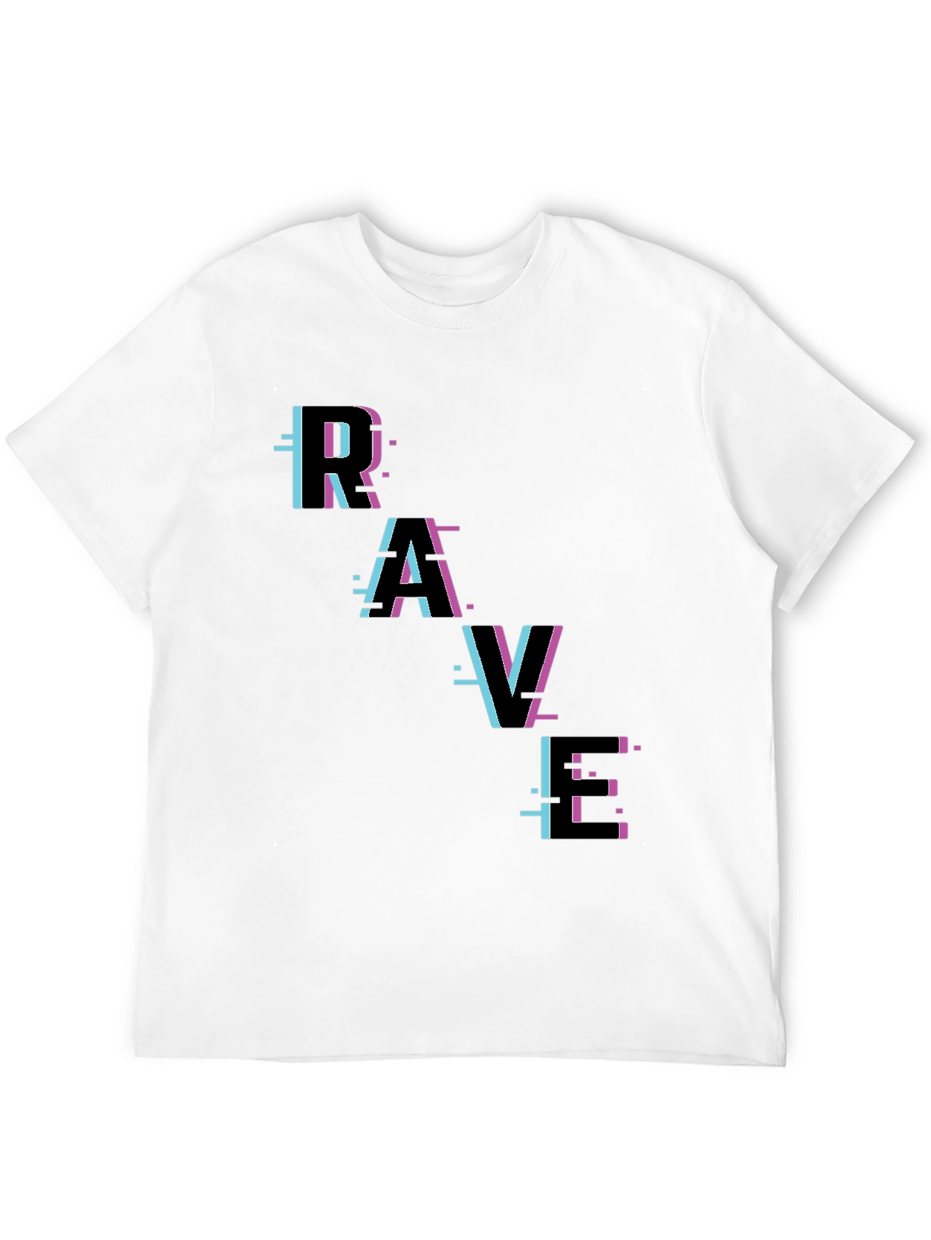 Rave Graphic T-Shirt - Stylish Club Wear - 12