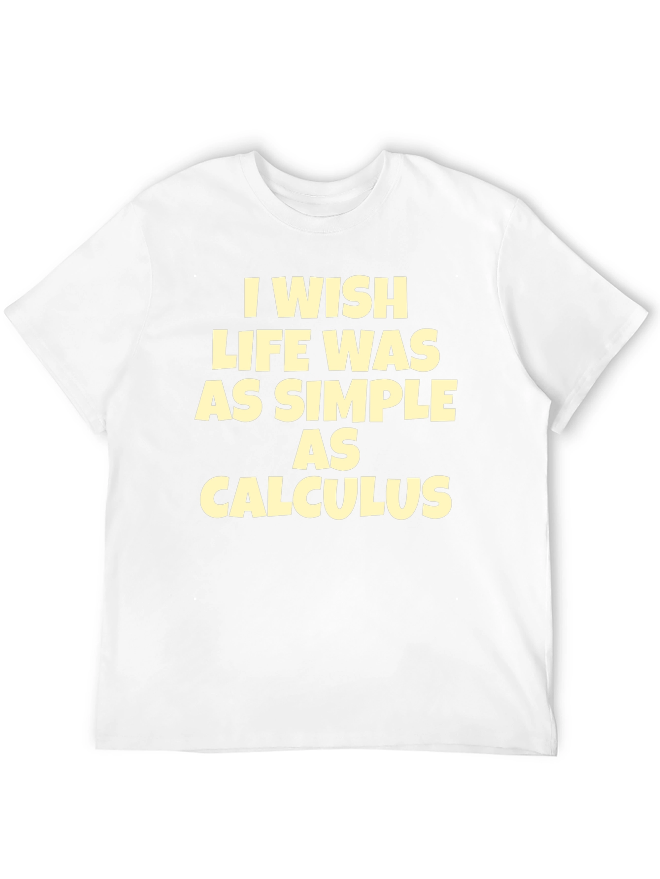 Black Calculus Simple Life Graphic Tee - Black Cotton T-Shirt view 12