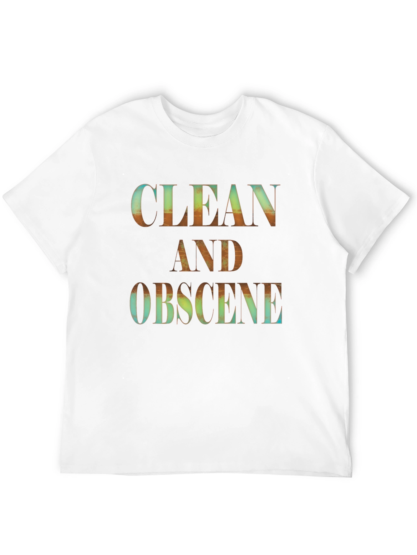 Black Clean and Obscene Graphic Tee - Black Unisex view 12