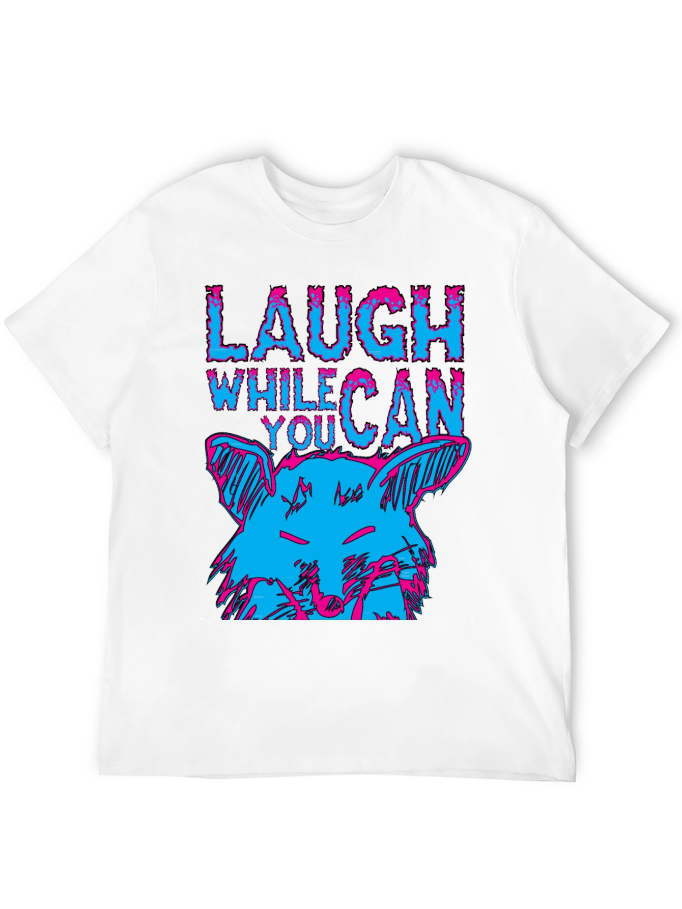 Black Laugh While You Can Graphic Tee view 12