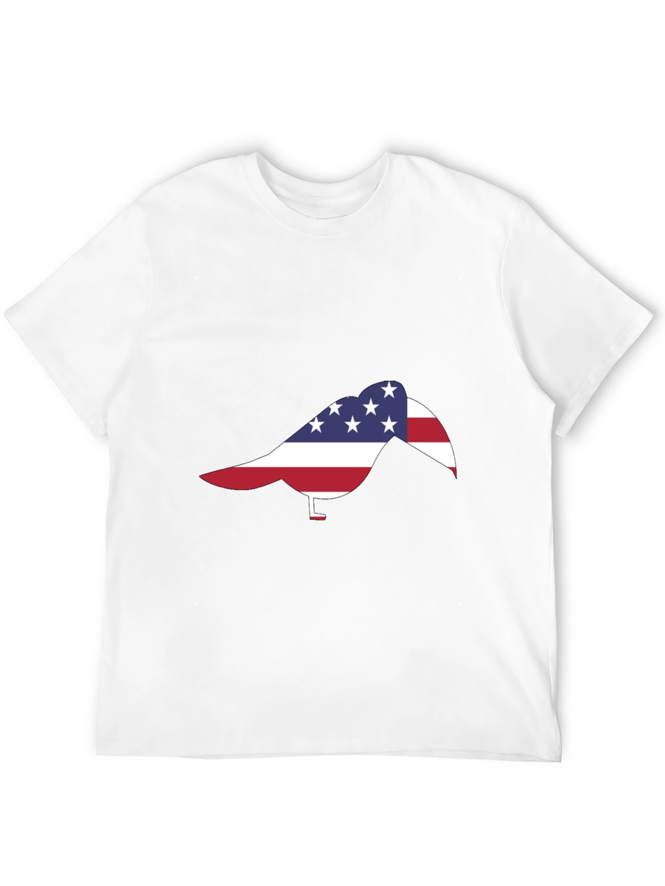 Black American Flag Turkey Black T-Shirt view 12