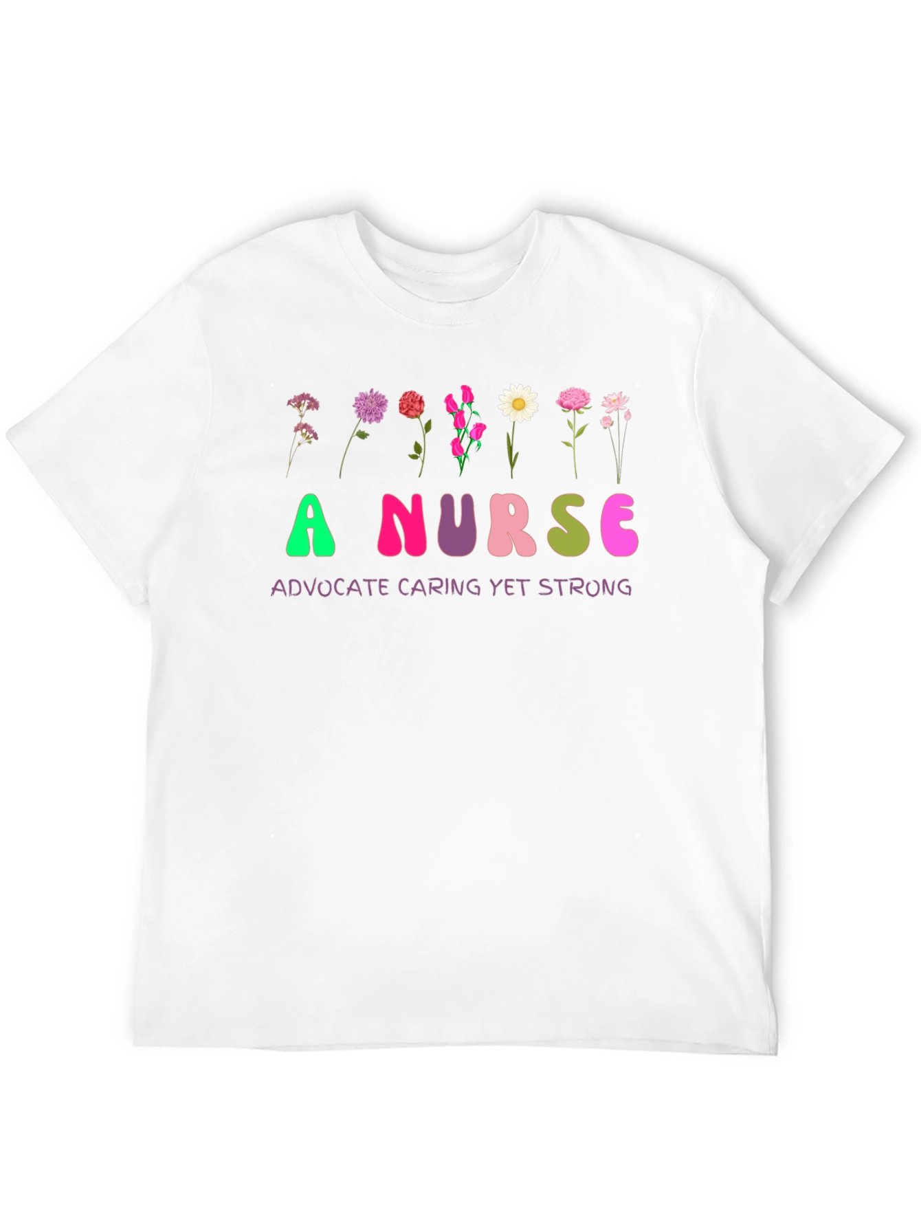 Black A Nurse Advocate Caring Yet Strong T-Shirt view 12