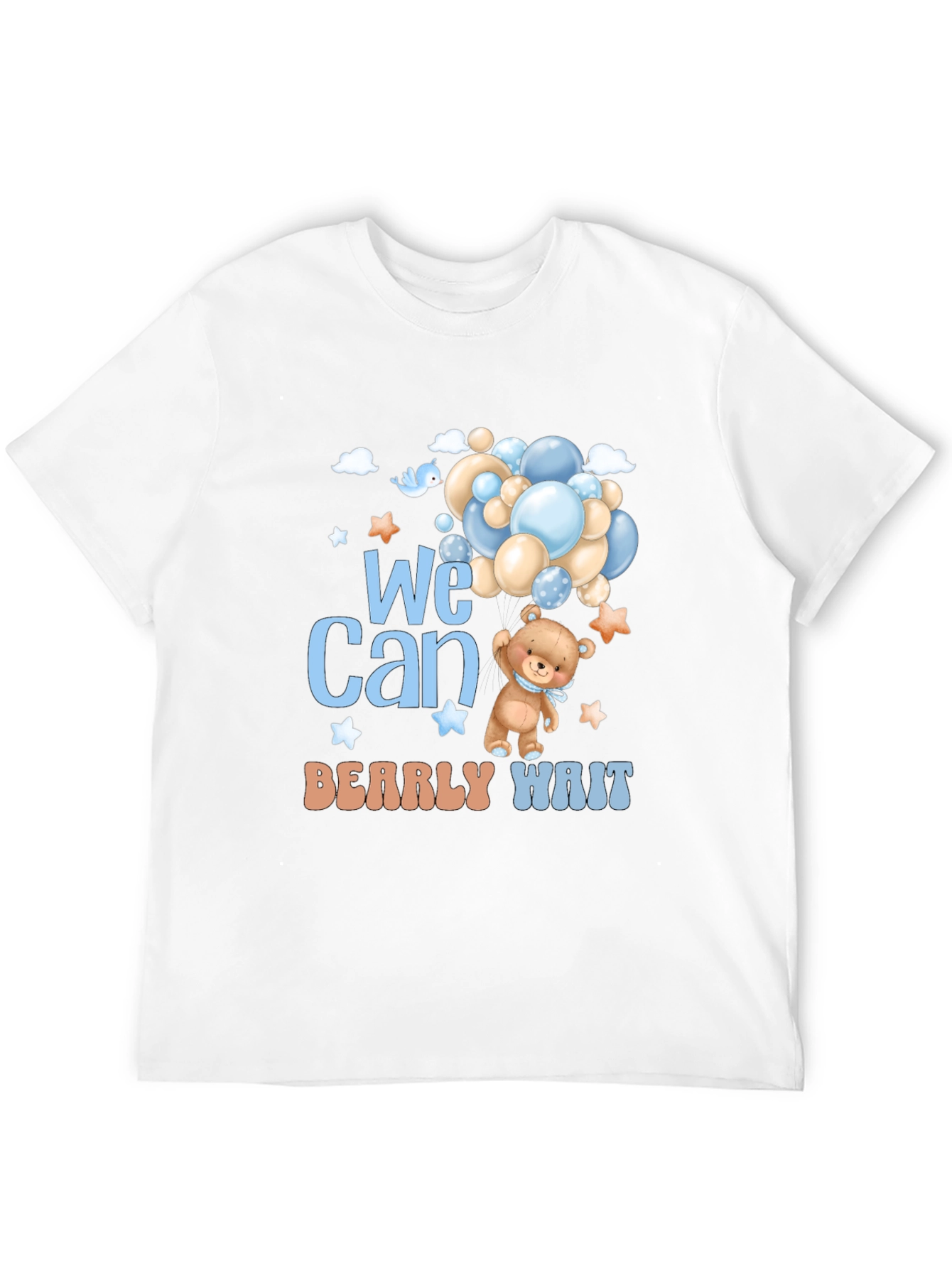 Baby Shower "Bearly Wait" T-Shirt - 12