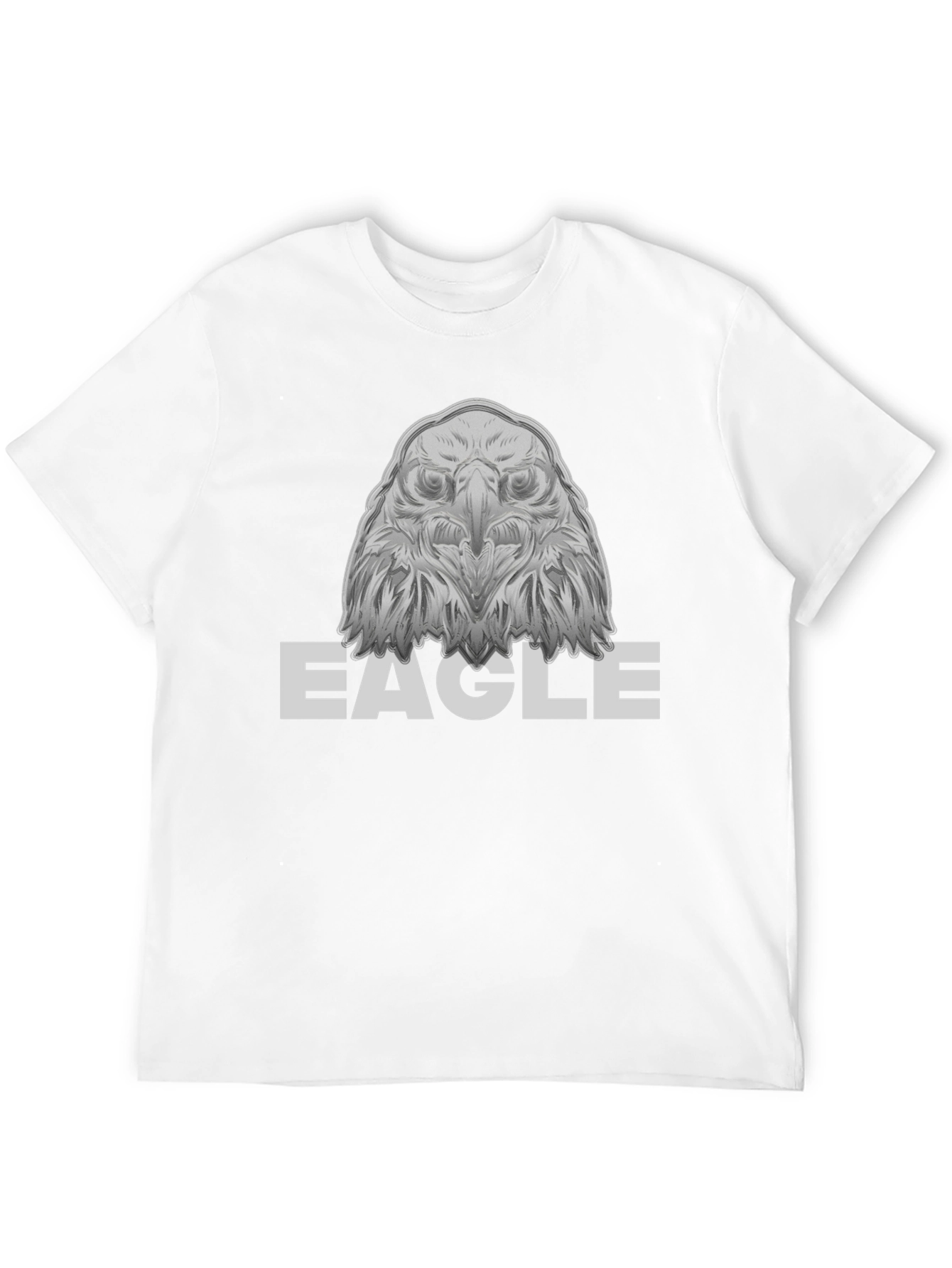Black Eagle Graphic Tee - Bold & Stylish Men's Black T-Shirt view 12