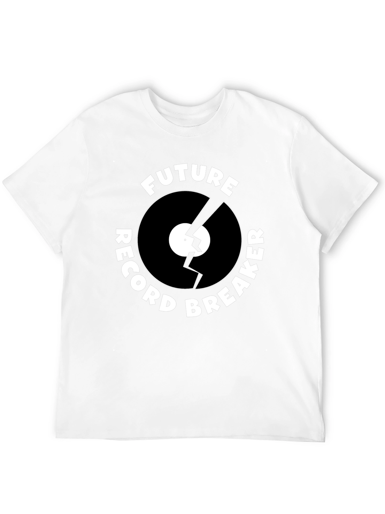 Black Future Record Breaker Graphic Tee view 12