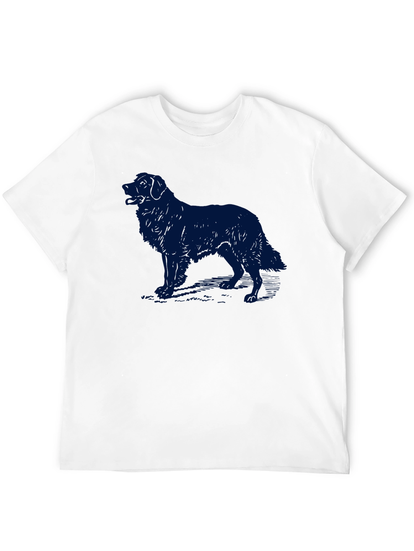 Black Dog Silhouette Graphic Tee - Black view 12