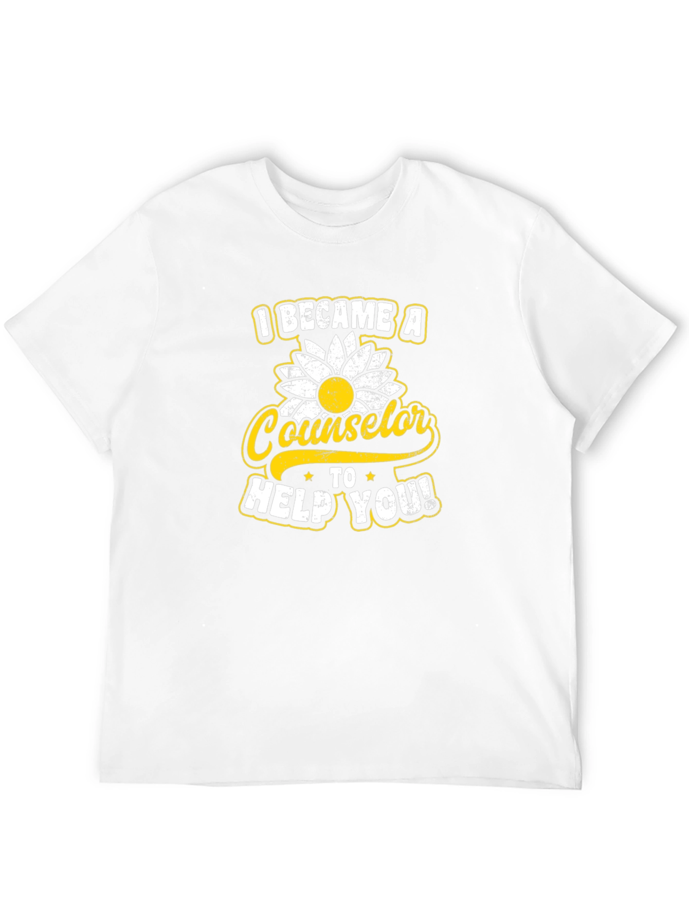 Counselor Sunflower Graphic Tee - 12