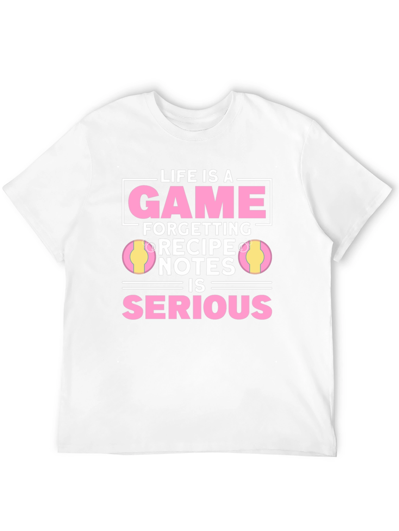 Black Life is a Game Recipe T-Shirt view 12