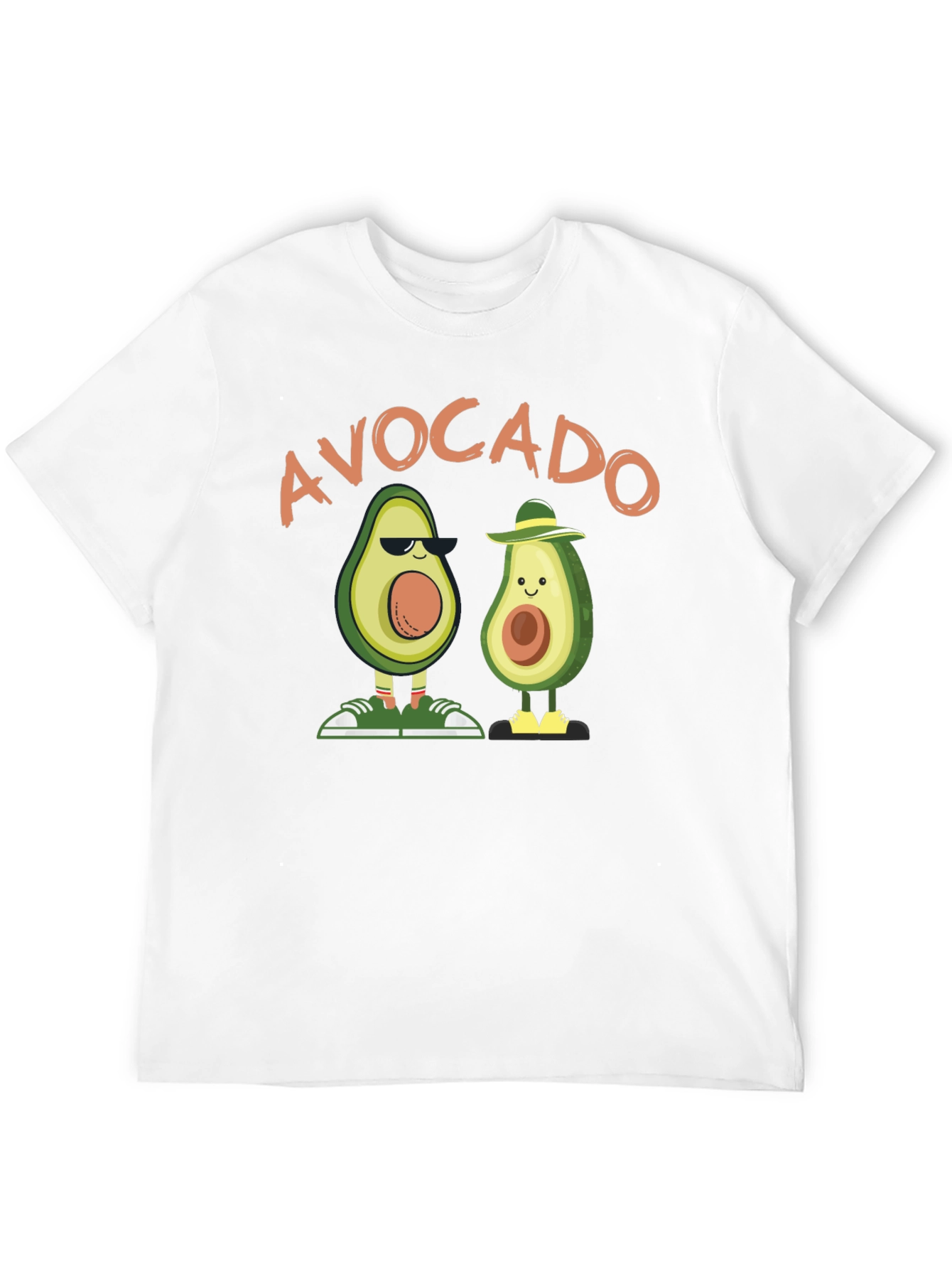Black Avocado Graphic T-Shirt - Cool & Fun Design view 12