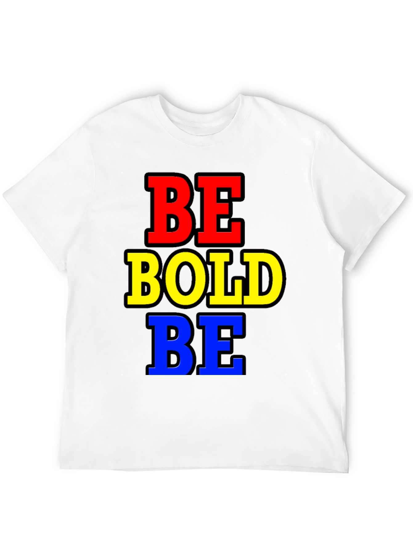 Black Be Bold Black T-Shirt view 12