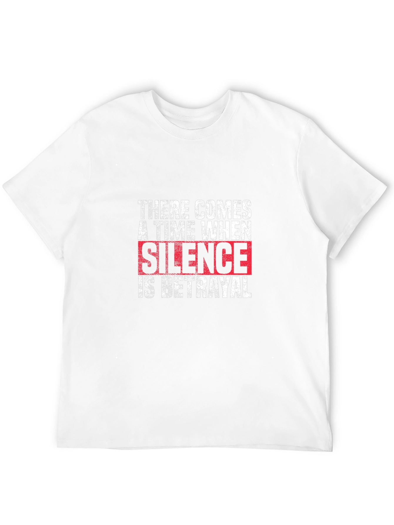 Black Silence is Betrayal Graphic T-Shirt view 12