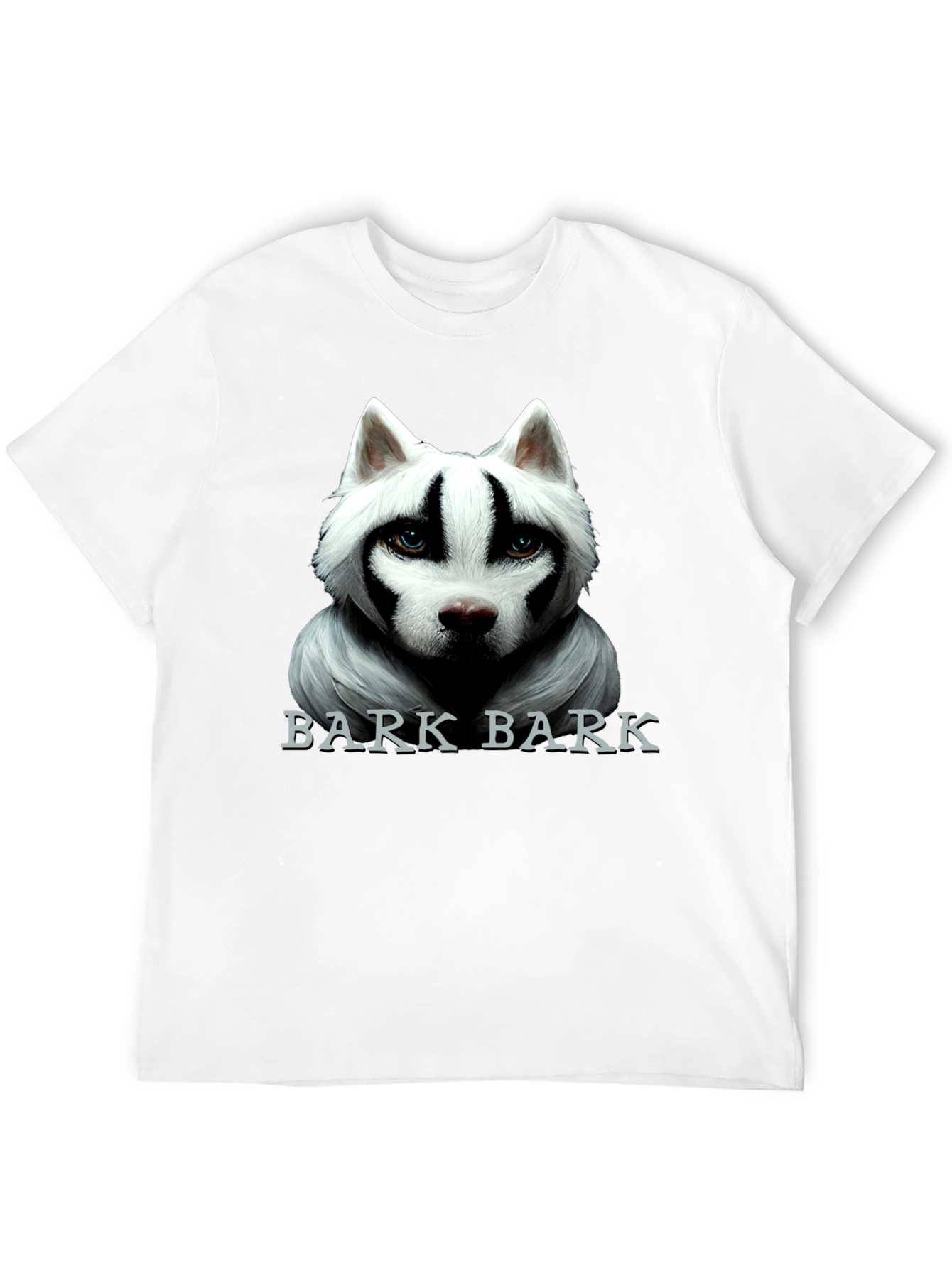 Black Bark Bark Dog Graphic Tee - Men's Black T-Shirt view 12