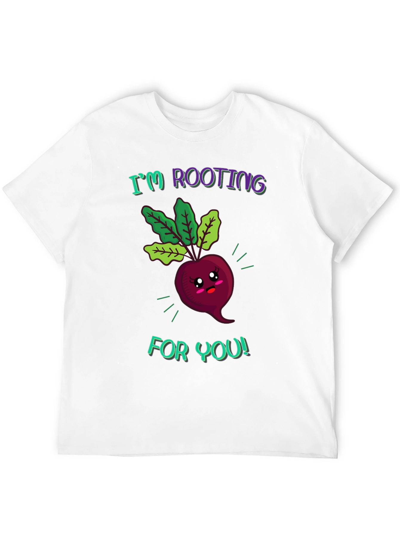 Black I'm Rooting For You Beetroot Graphic Tee view 12