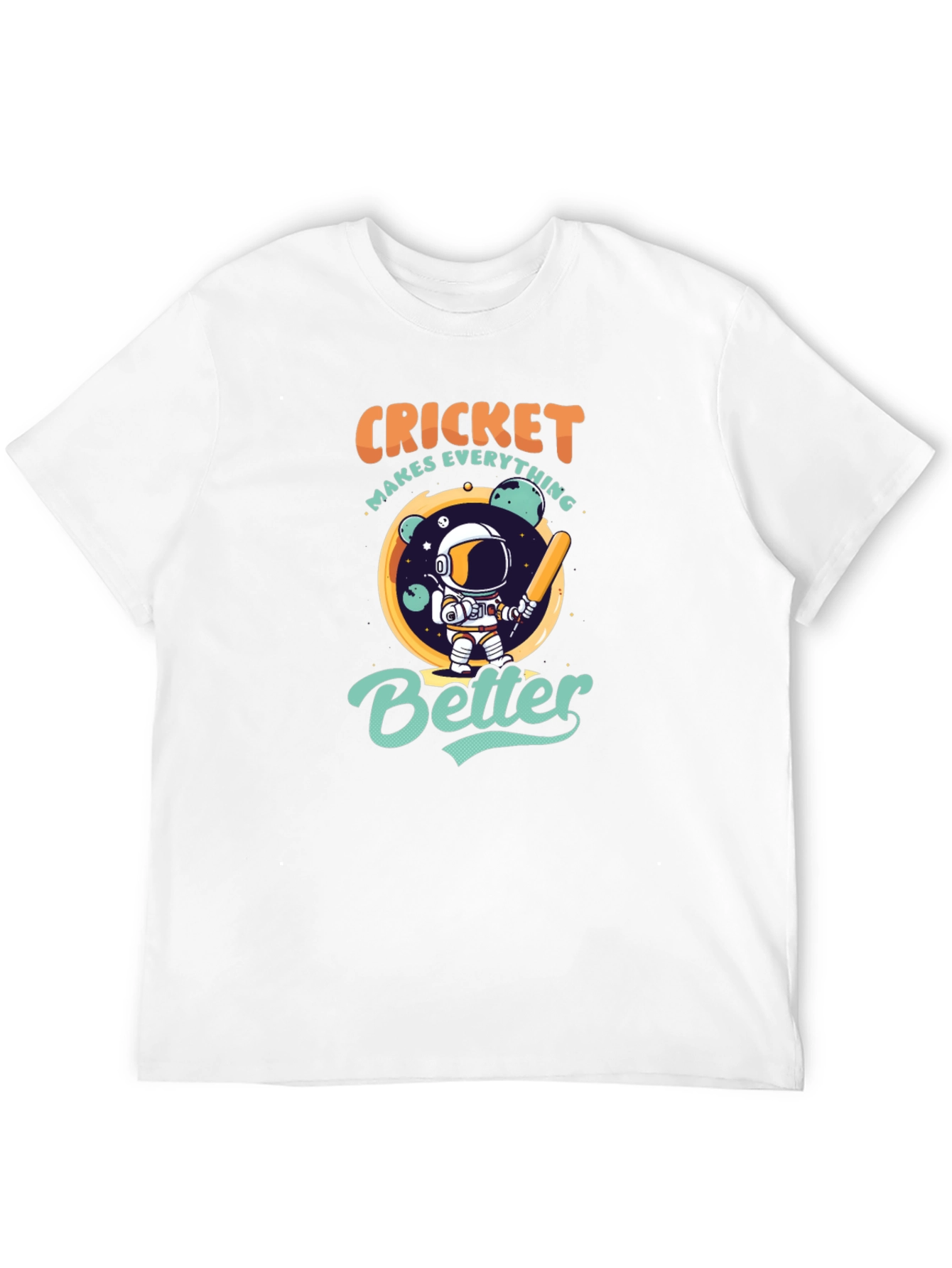 Cricket Makes Everything Better T-Shirt - 12