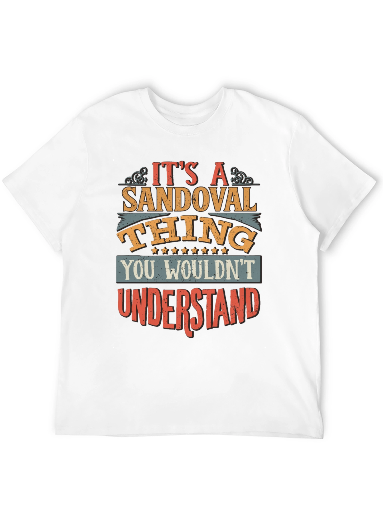 Black It's A Sandoval Thing T-Shirt view 12