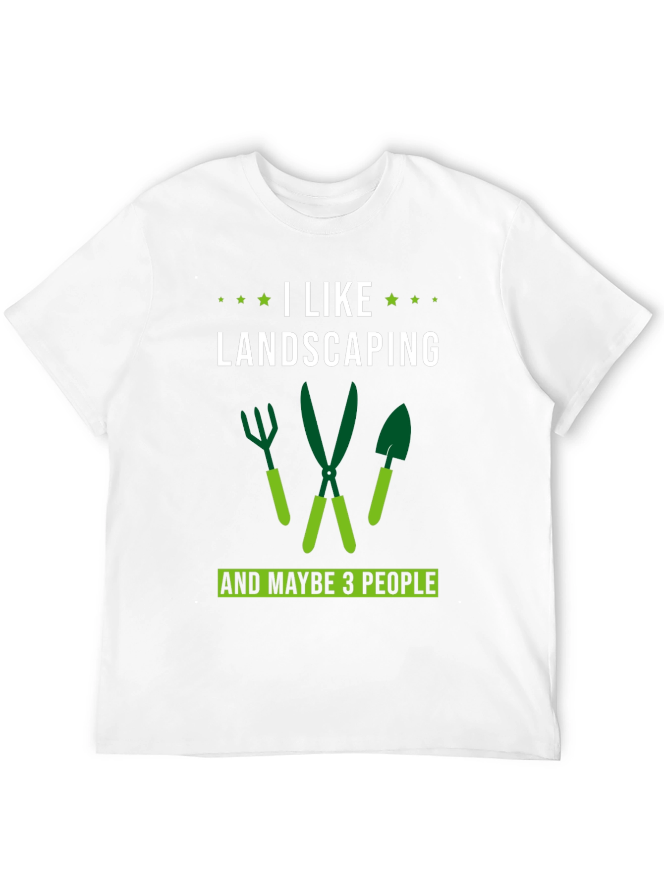 Black I Like Landscaping T-Shirt - Gardening Tee view 12