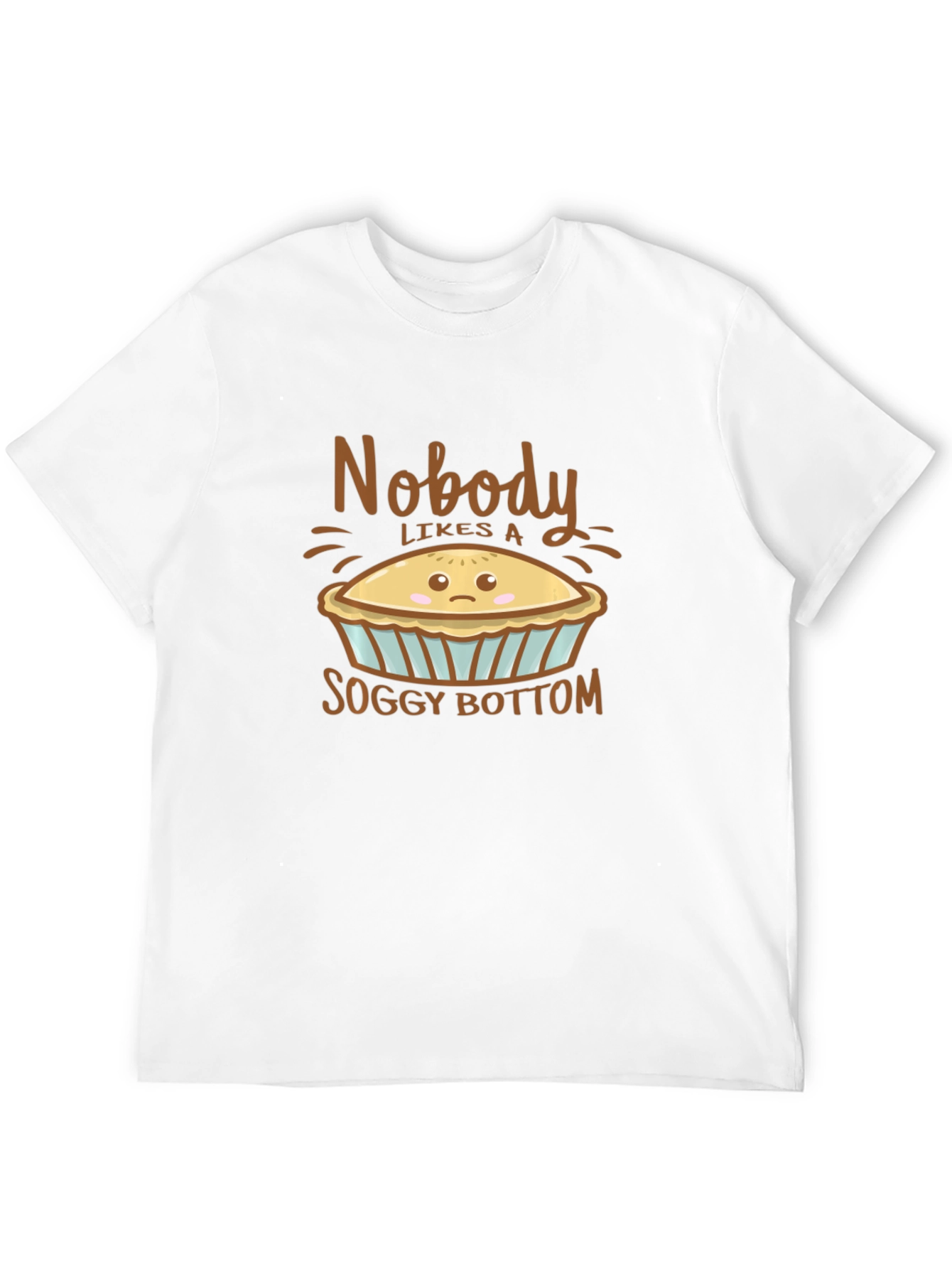 Black Nobody Likes A Soggy Bottom T-Shirt view 12