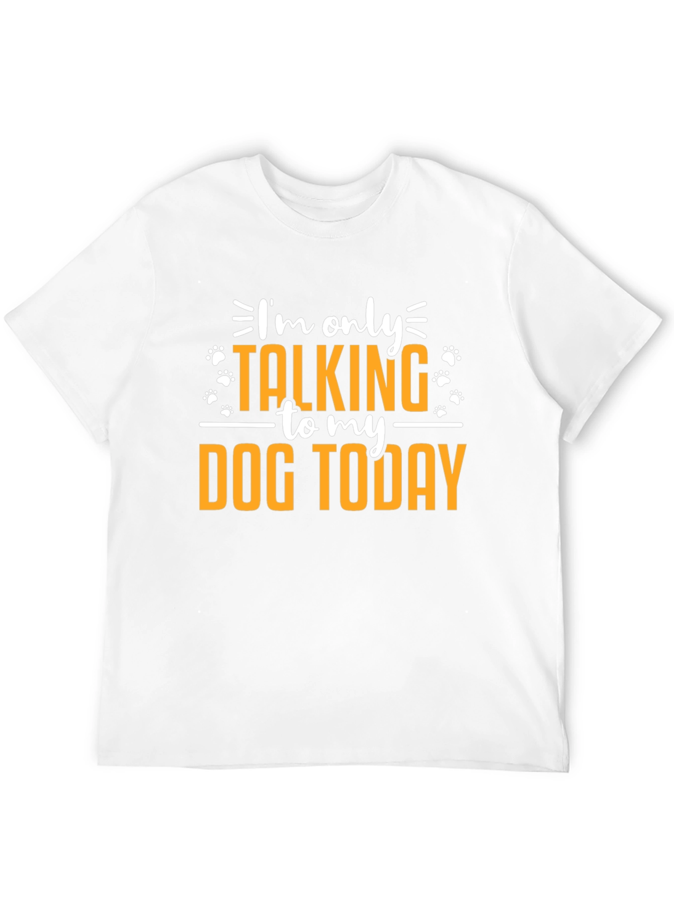 Black Dog Lover T-Shirt - Talking to My Dog Today - Casual Wear view 12