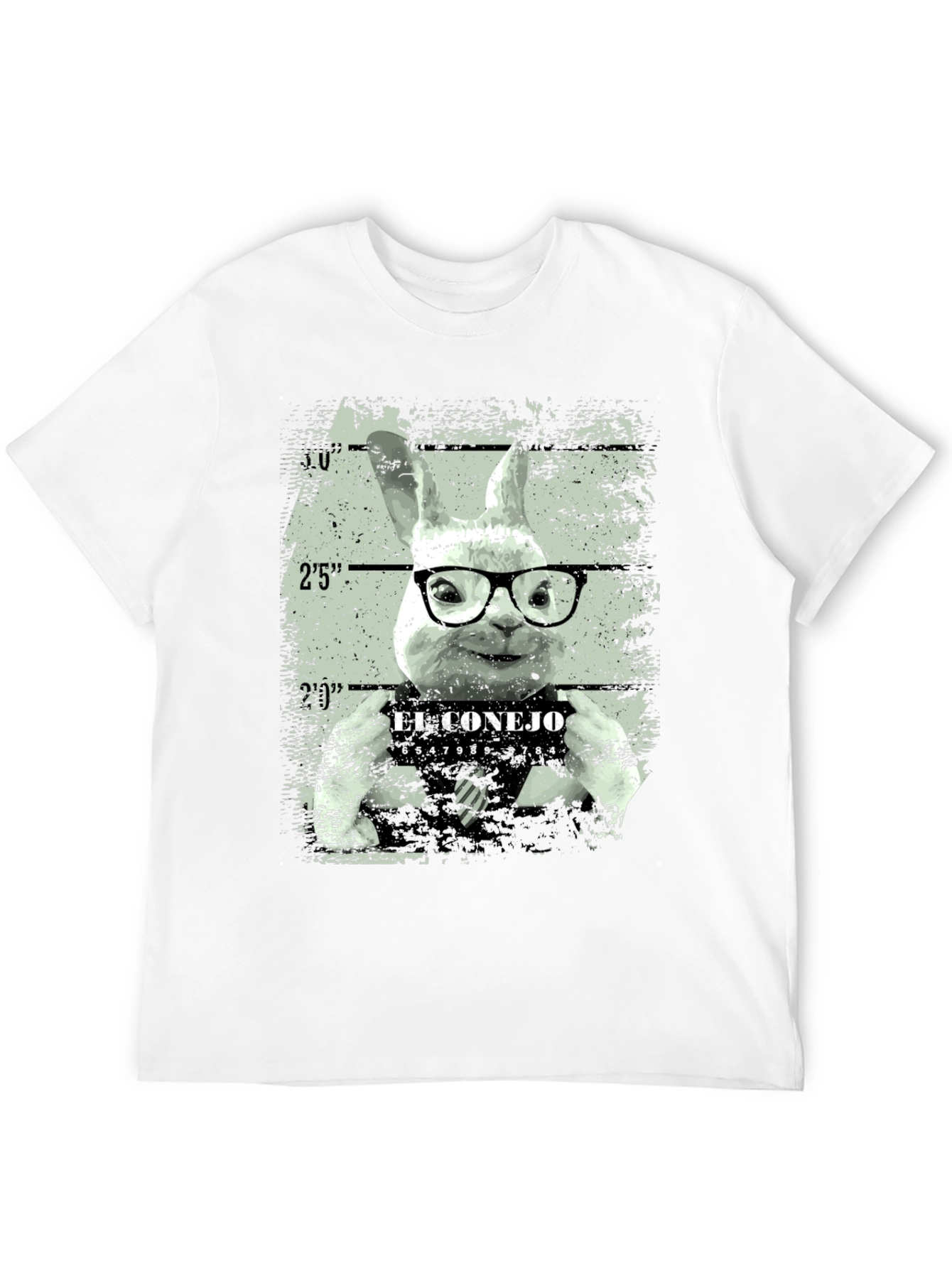 Black El Conejo Mugshot Graphic Tee view 12