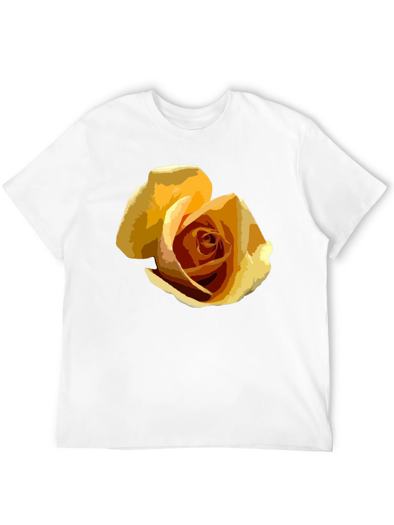 Black Rose Graphic T-Shirt - Modern Artistic Tee view 12