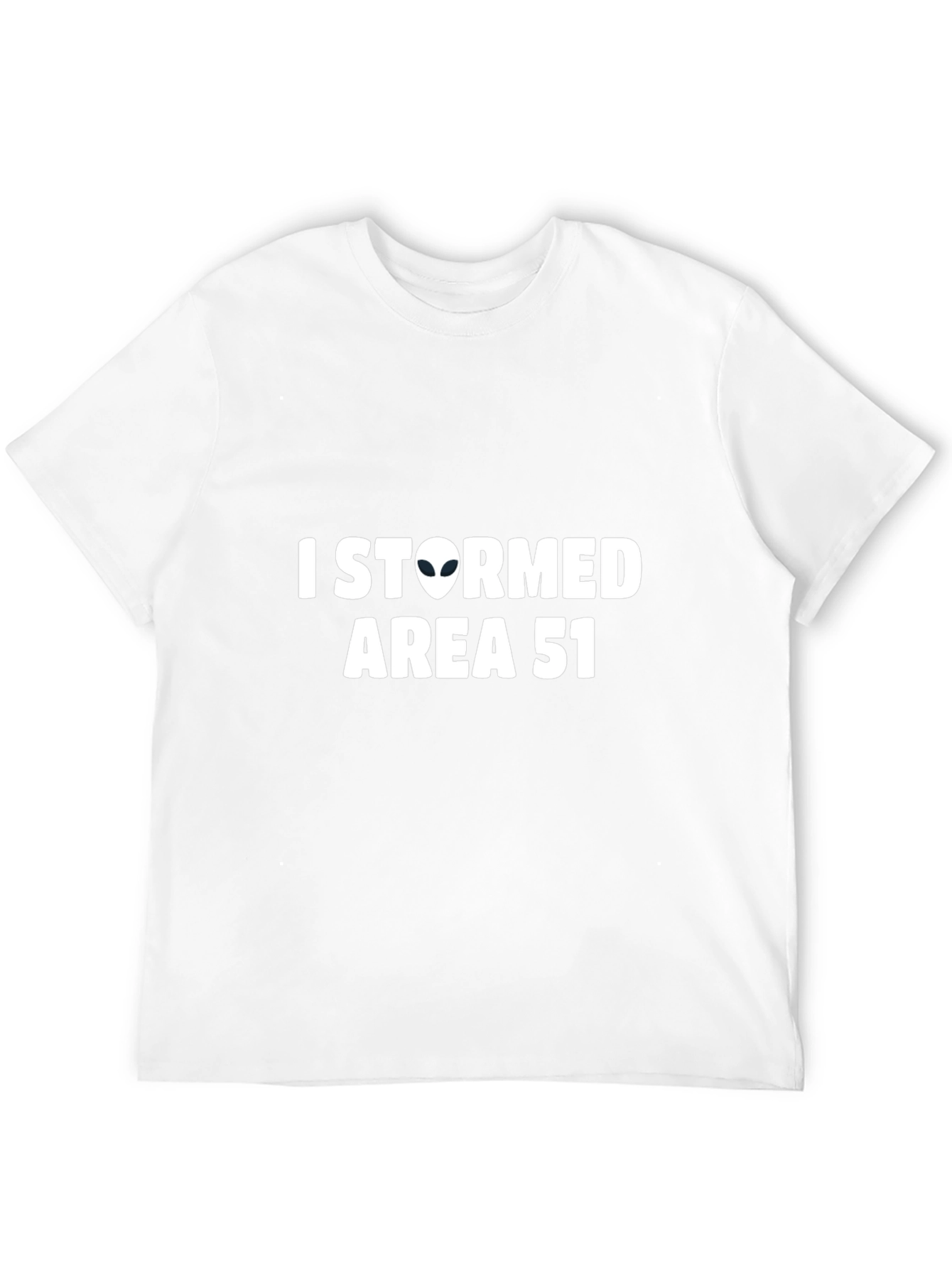 Black I Stormed Area 51 Alien Graphic Tee - Black view 12