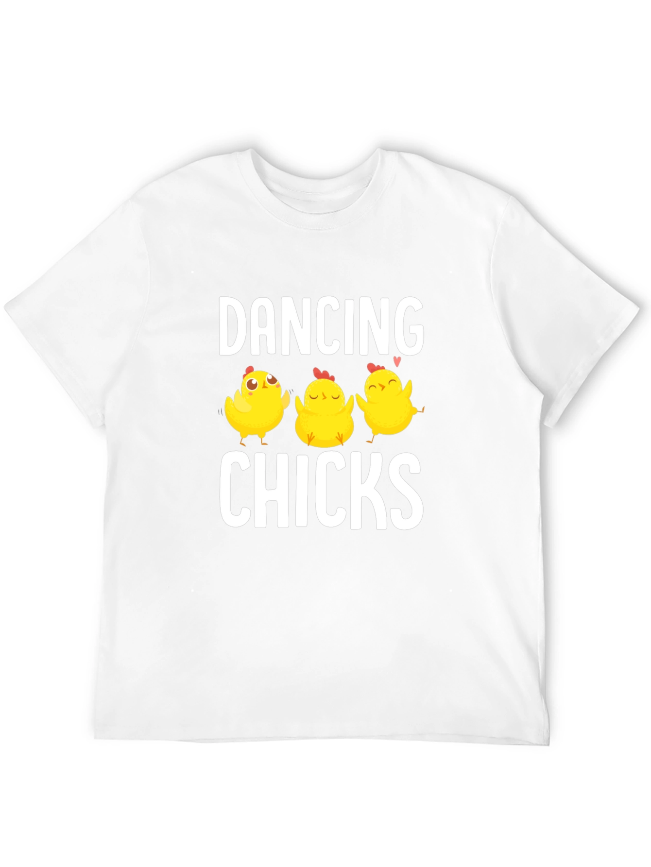 Black Dancing Chicks Graphic Tee - Black Cotton Blend view 12