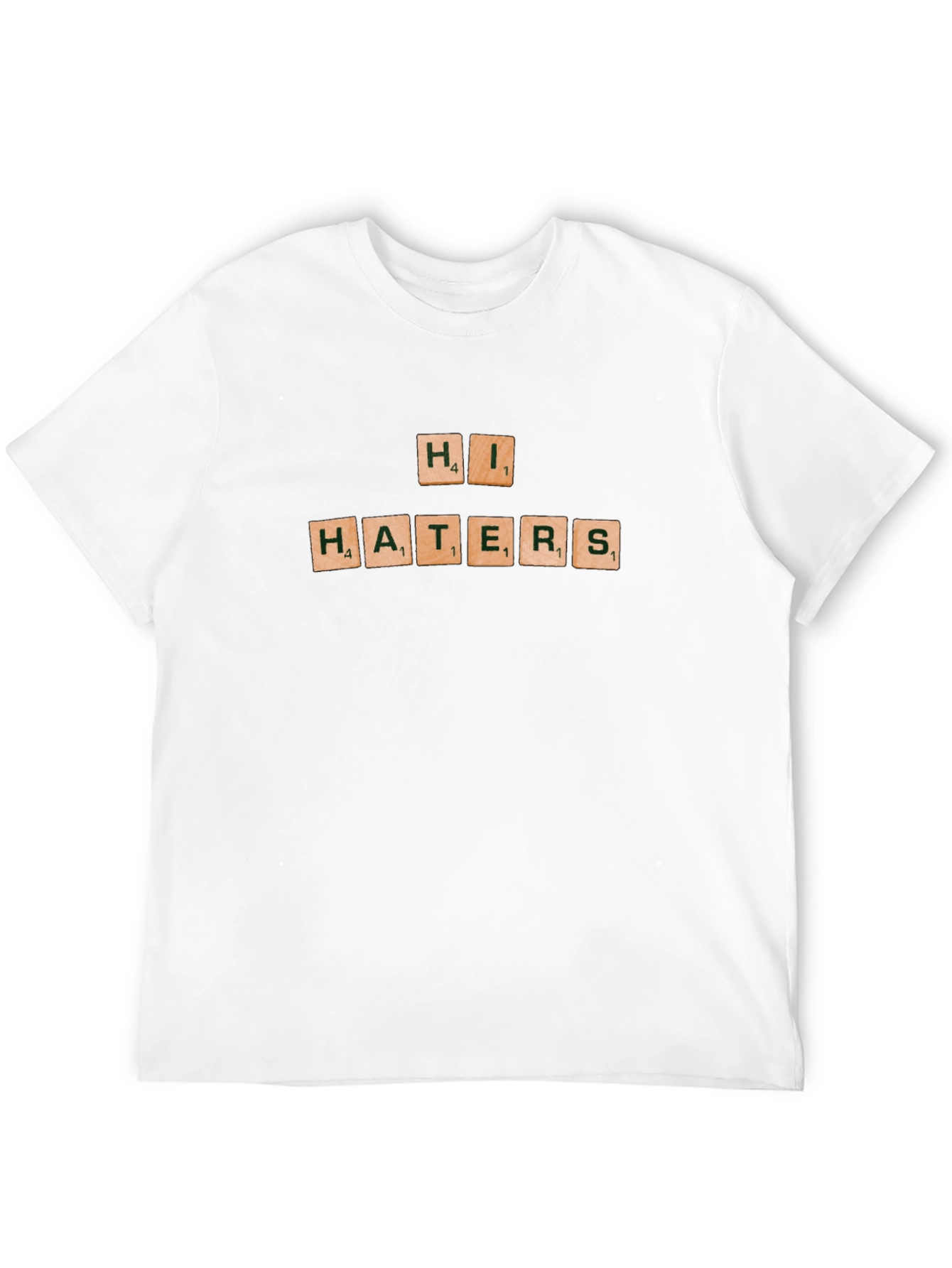 Black Hi Haters T-Shirt - Graphic Tee view 12
