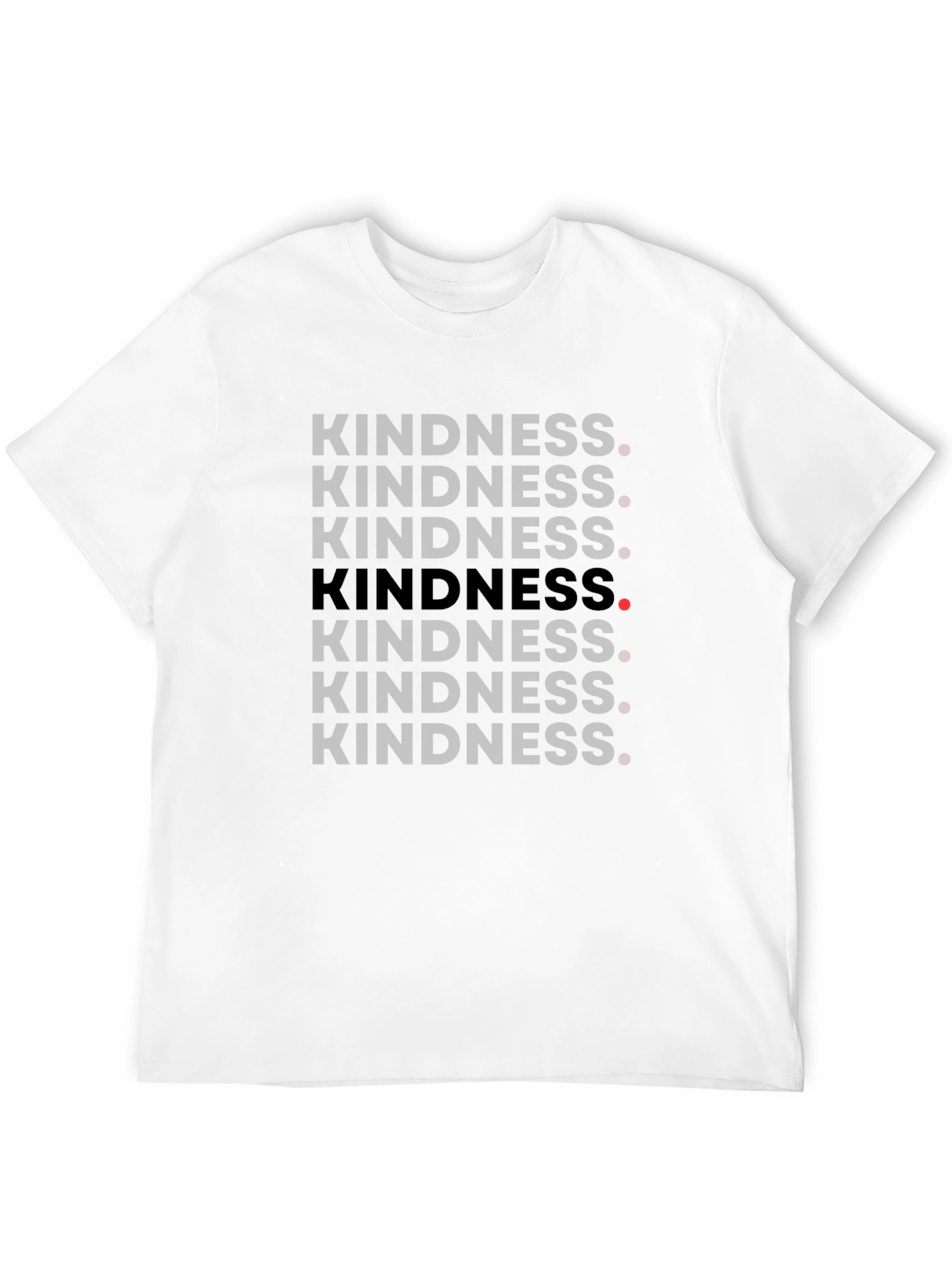 Black Kindness Graphic Tee - Modern Comfort view 12