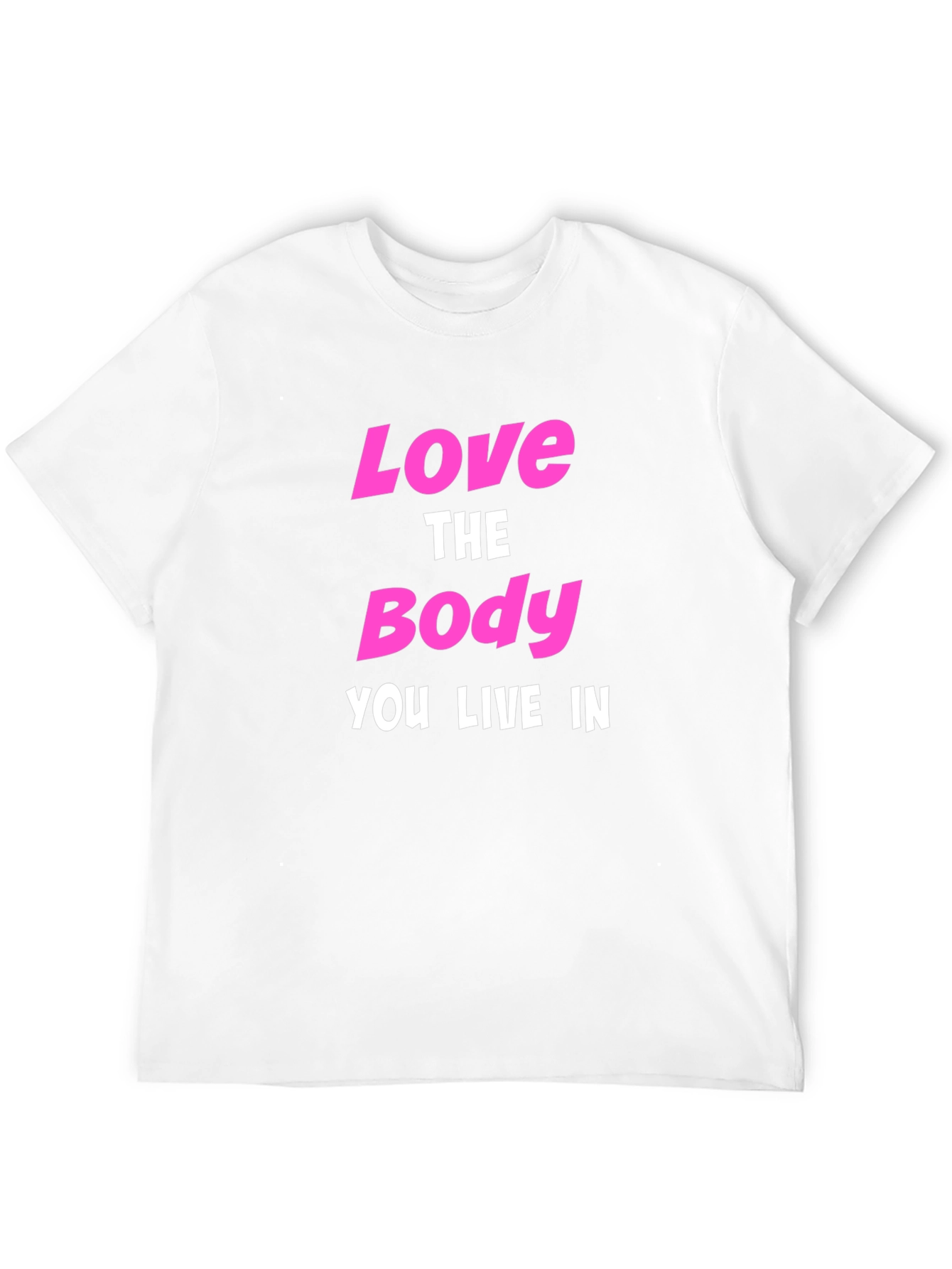 Black Love The Body You Live In Graphic T-Shirt view 12