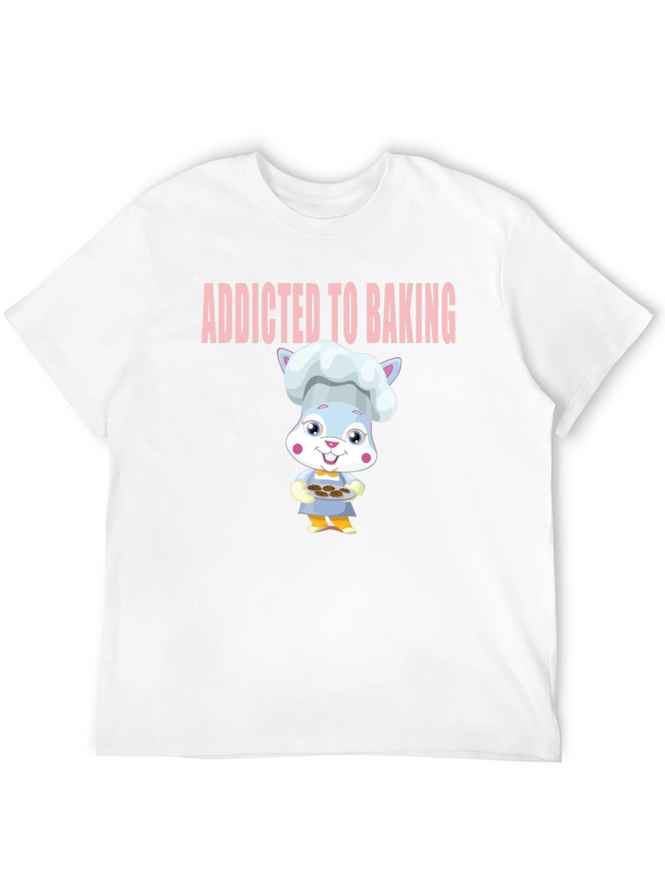 Black Addicted to Baking Unisex T-Shirt  view 12
