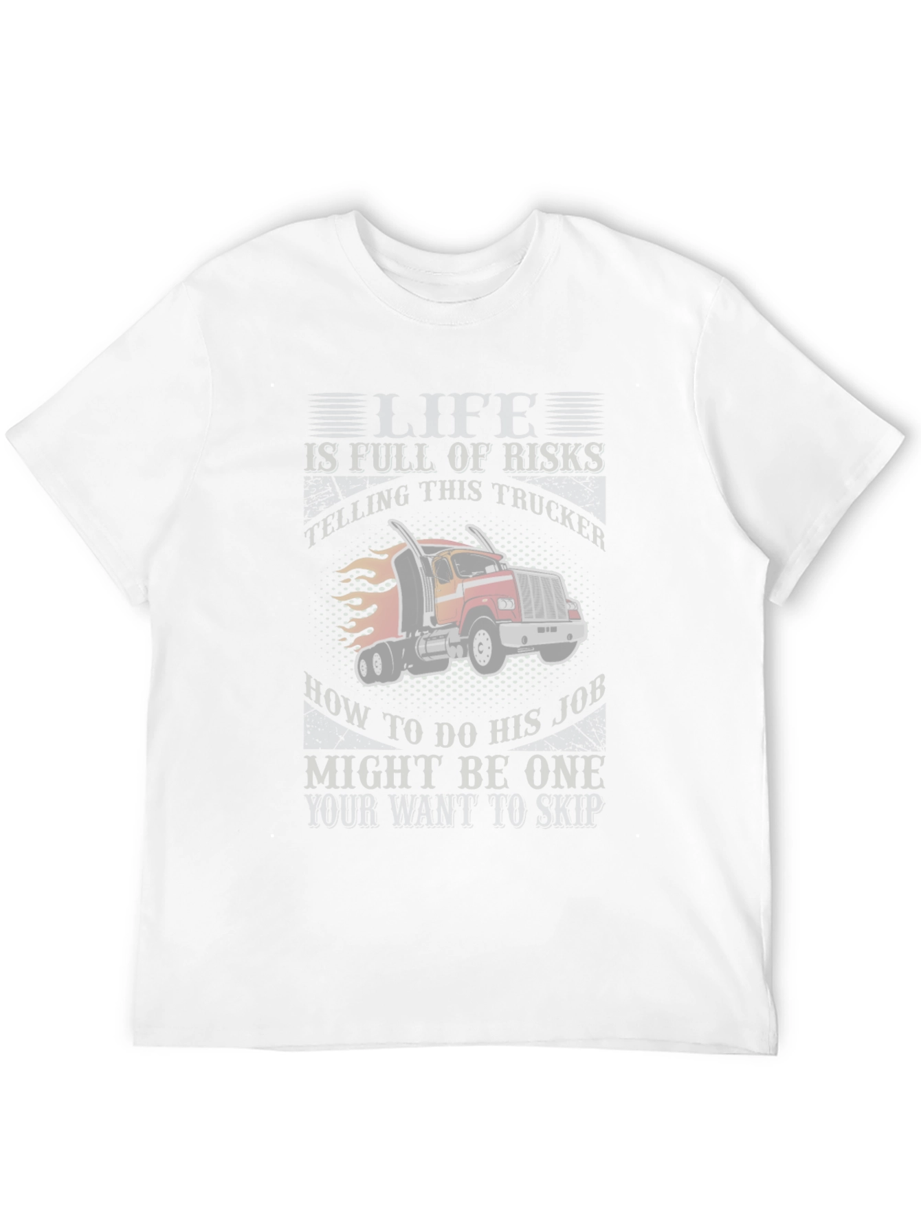 Black Trucker T-Shirt - Risky Business view 12