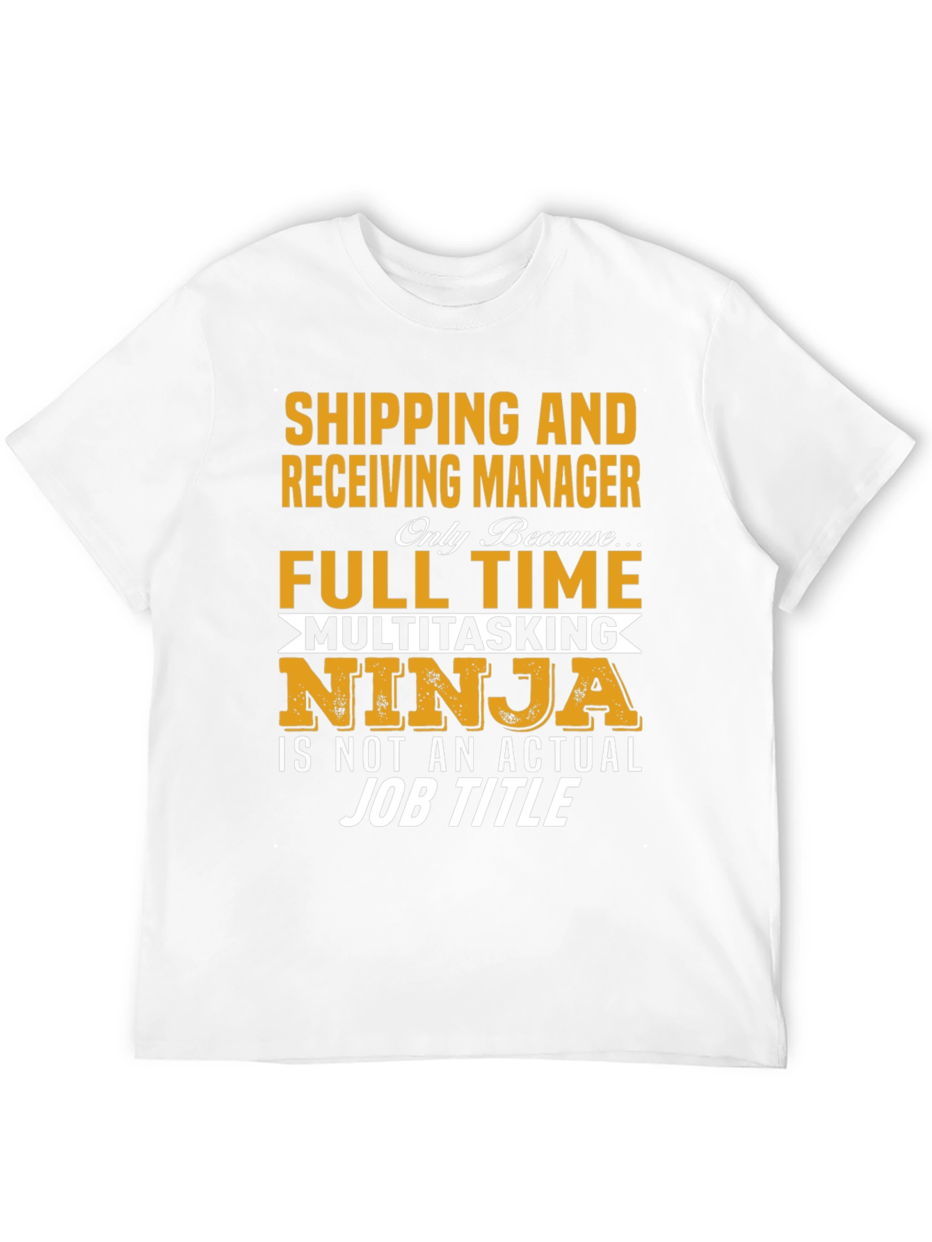 Black Shipping Manager Ninja Graphic Tee view 12