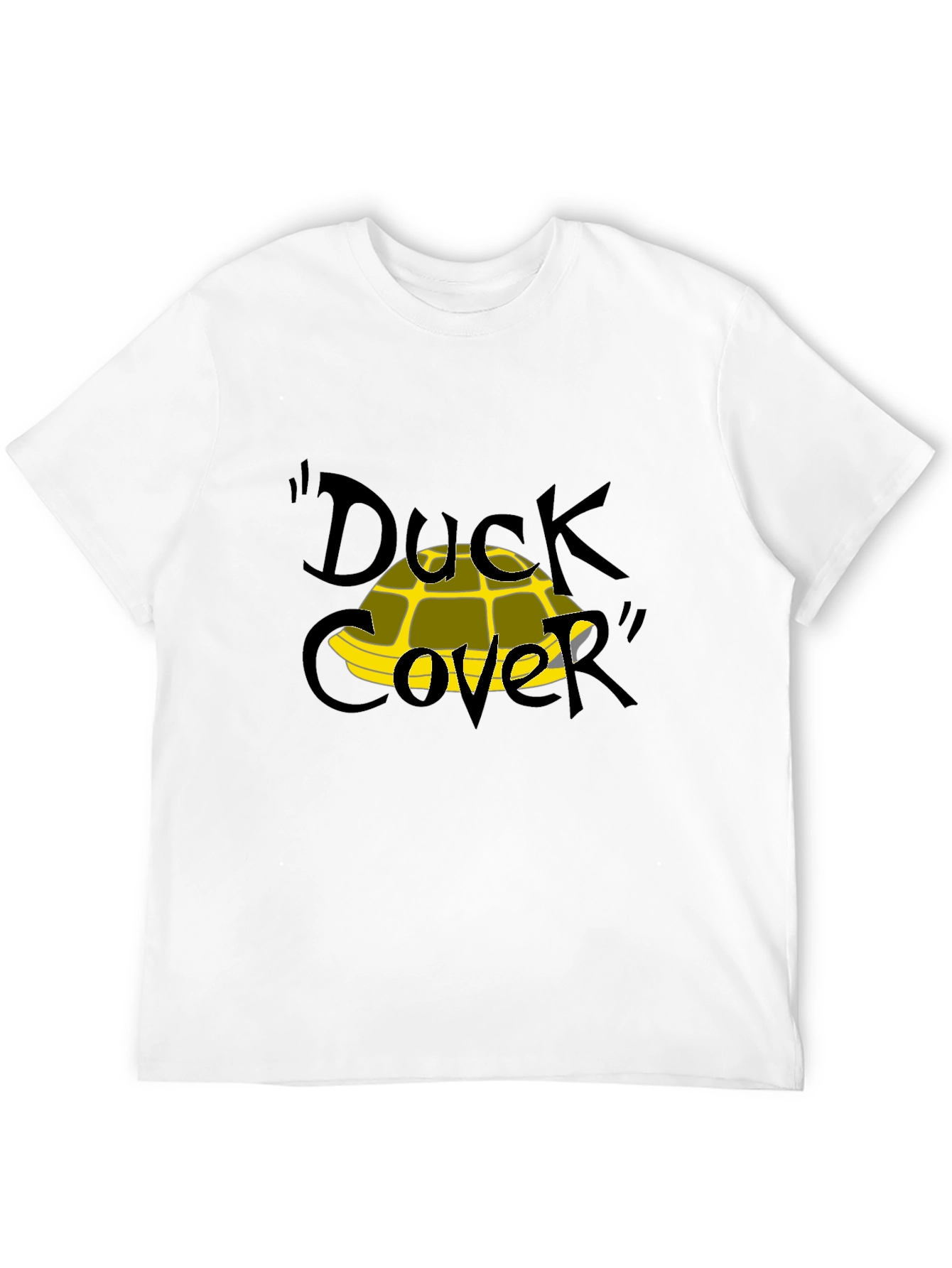 Black Duck Cover Funny Graphic T-Shirt view 12