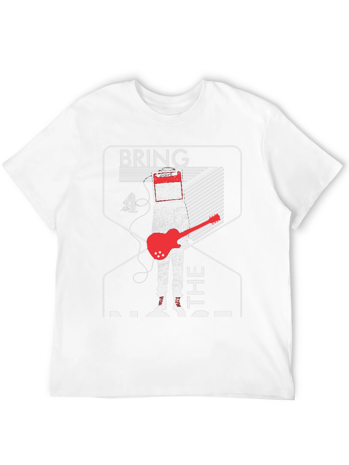 Black Bring the Noise Graphic Tee - Black view 12