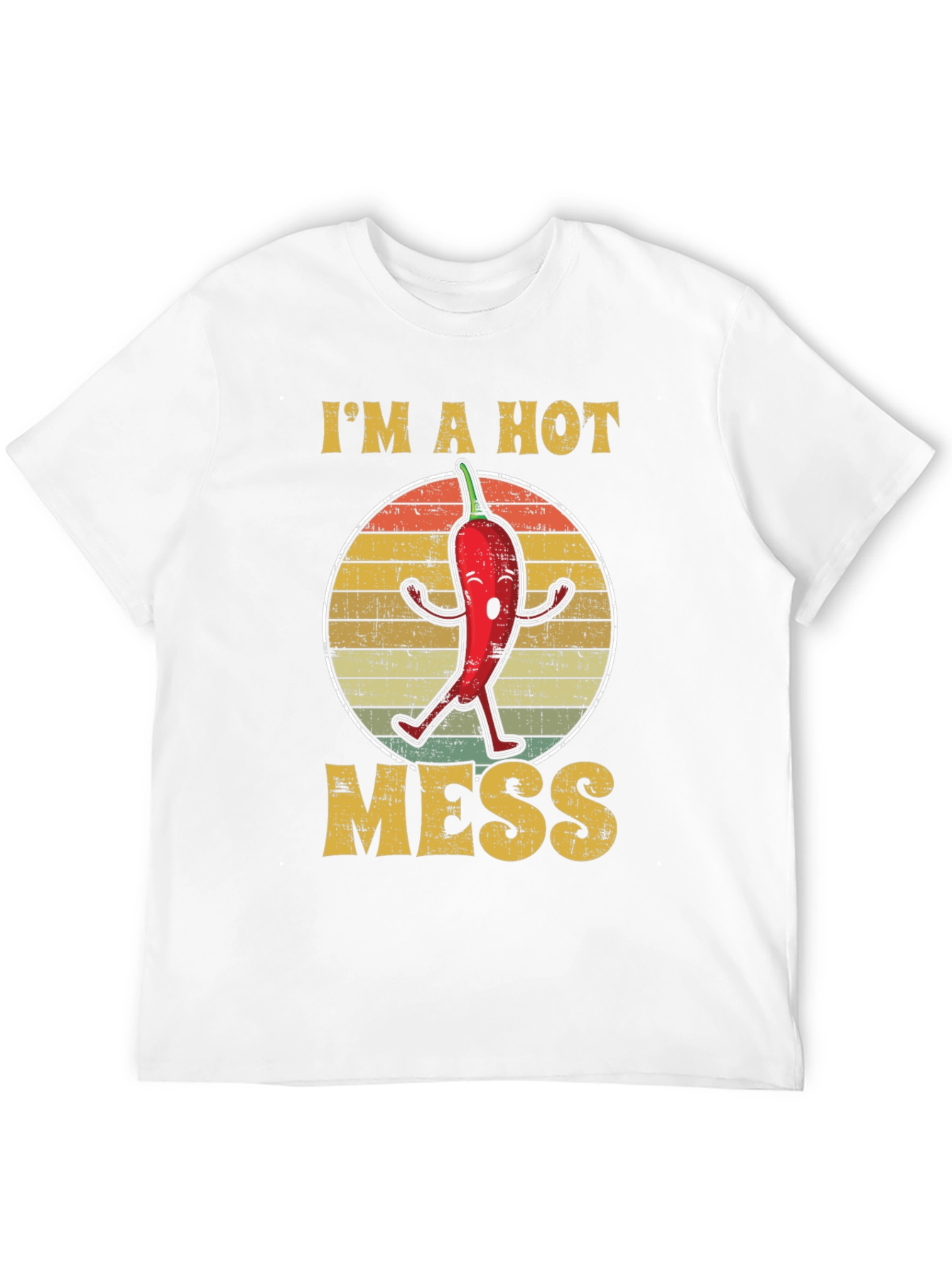 Black I'm A Hot Mess Graphic T-Shirt view 12