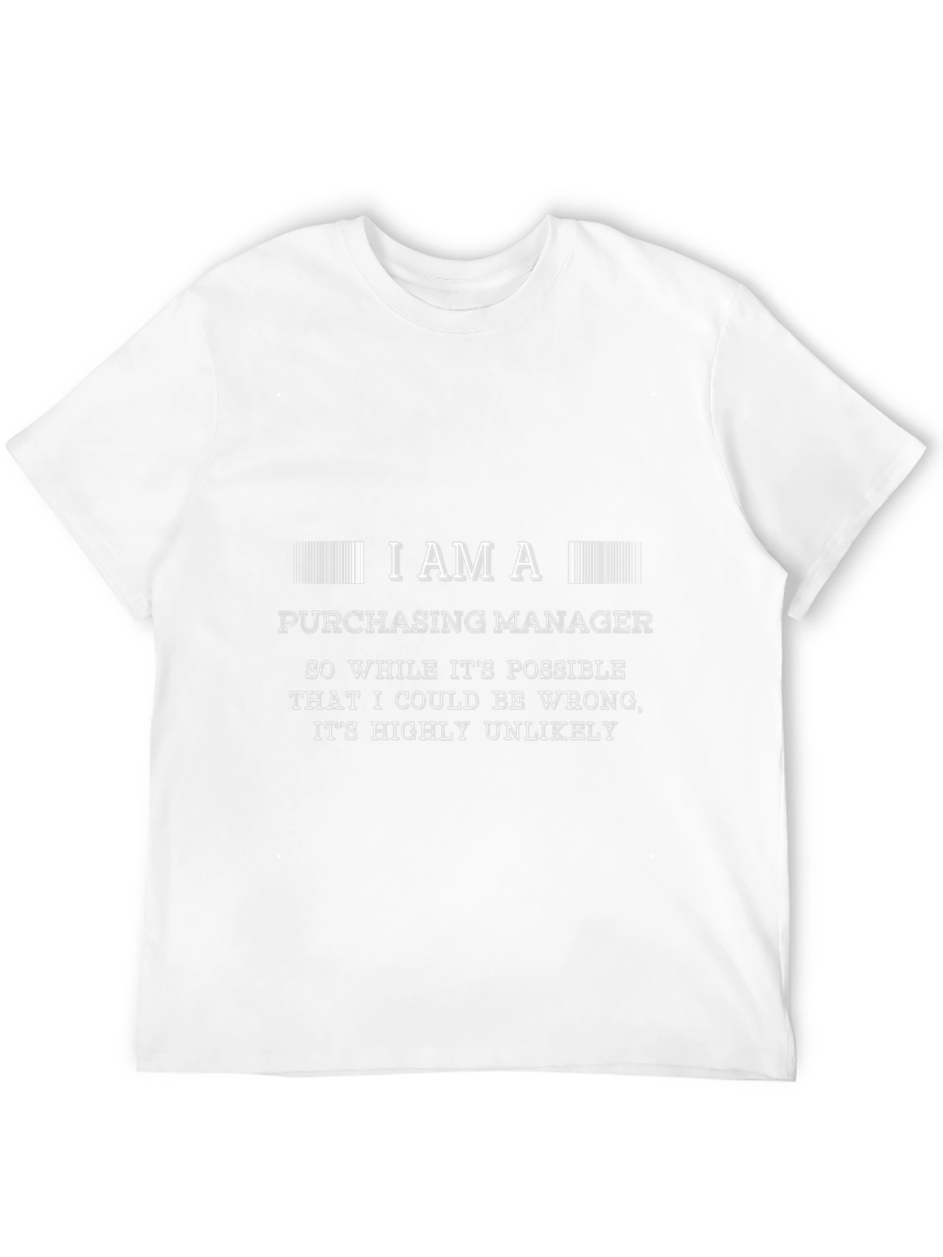 Black Purchasing Manager T-Shirt - Funny Gift view 12
