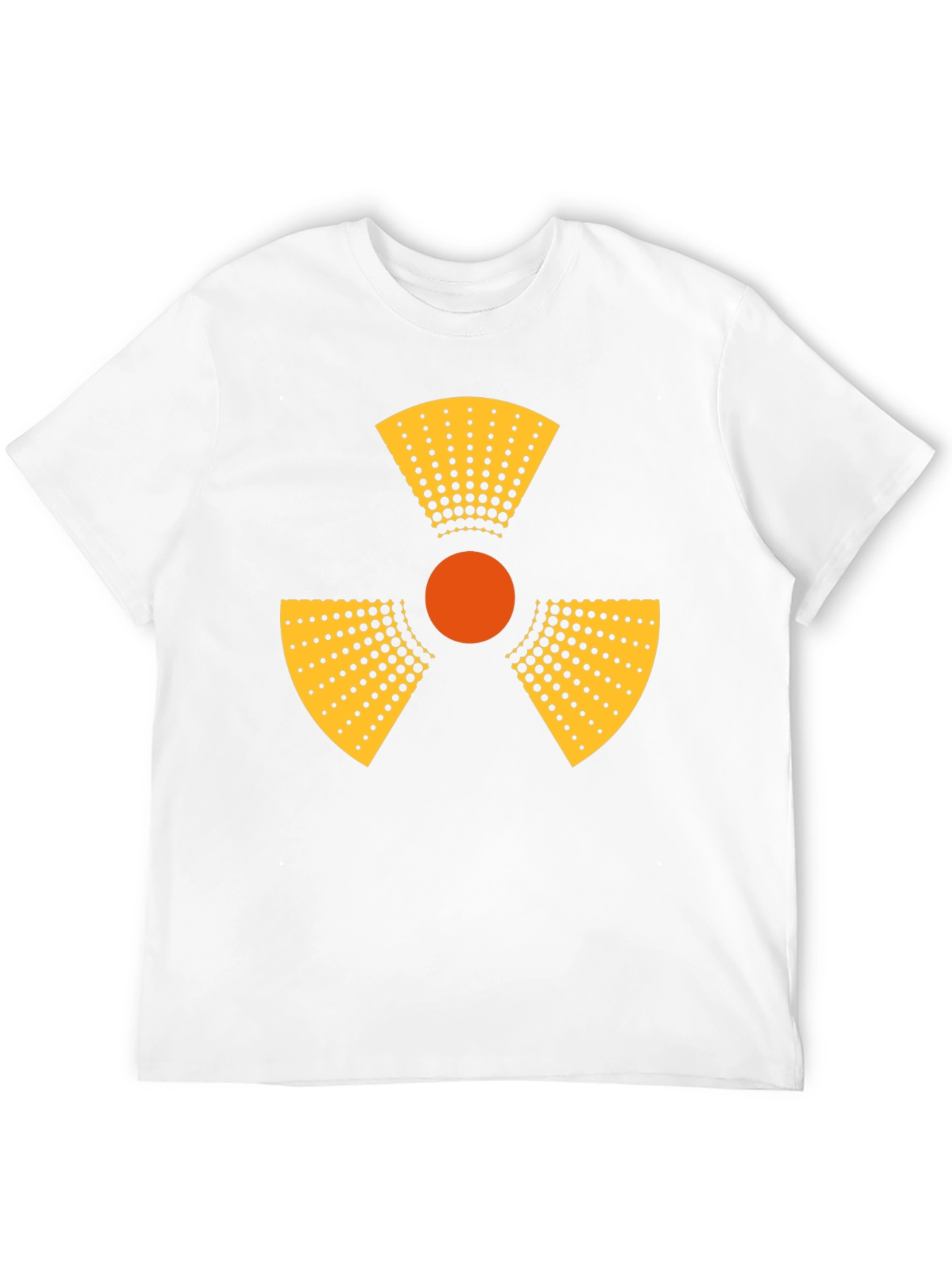 Black Radioactive Symbol Graphic Tee - Mens Black T-Shirt view 12