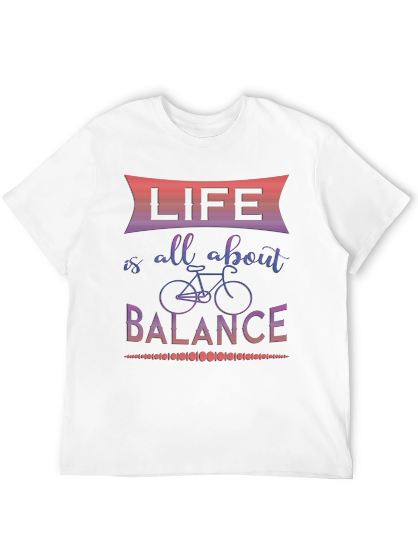 Black Life is all about balance graphic tee view 12