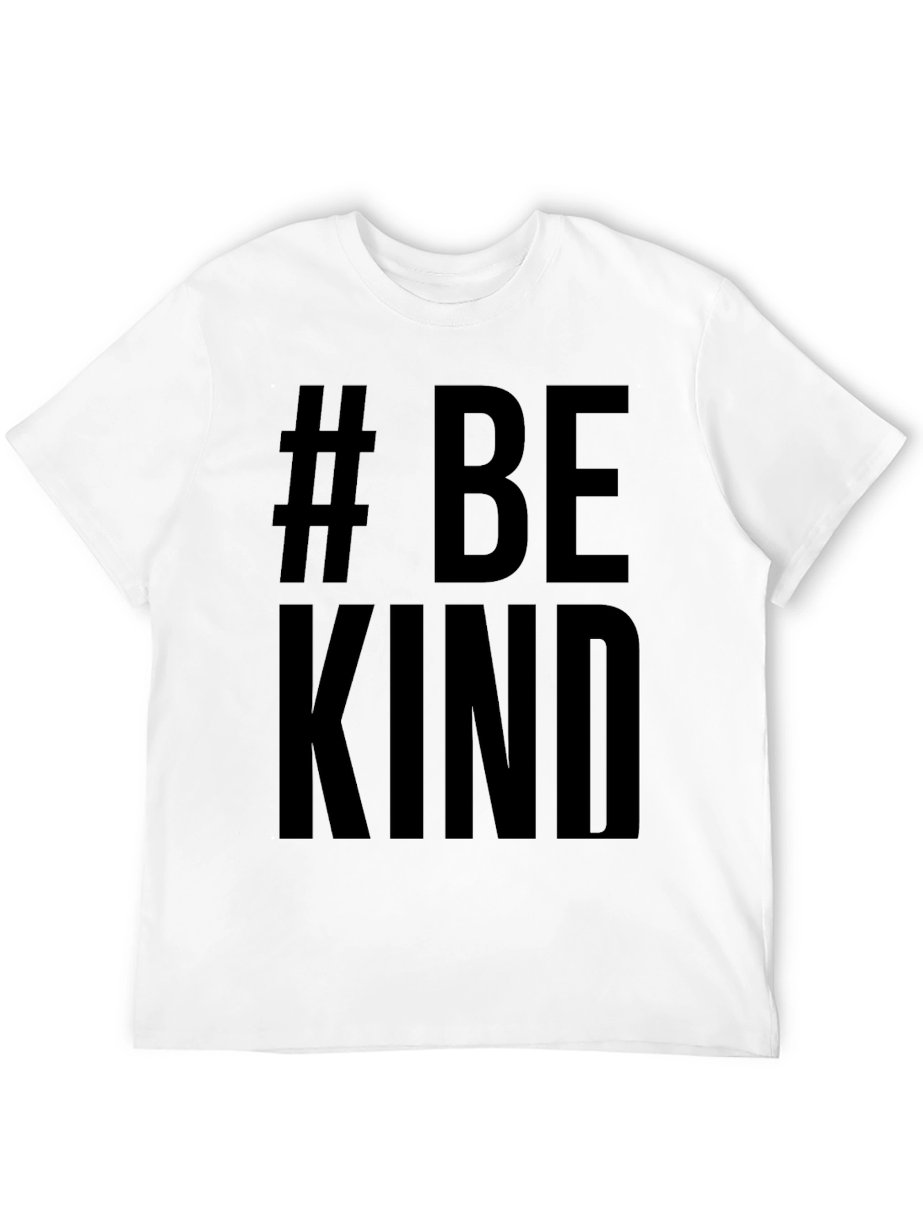 Black # Be Kind Black Graphic T-Shirt - Casual Style view 12