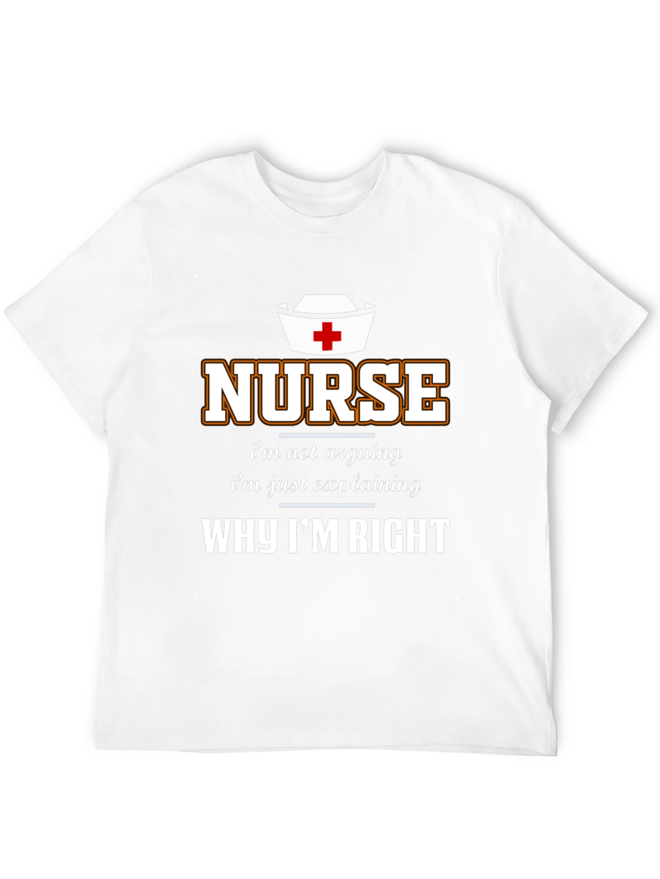 Black Nurse Why I'm Right T-Shirt view 12