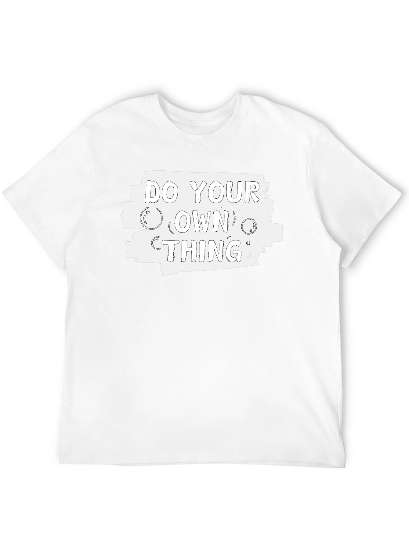 Black Do Your Own Thing Graphic T-Shirt - Unisex Style view 12