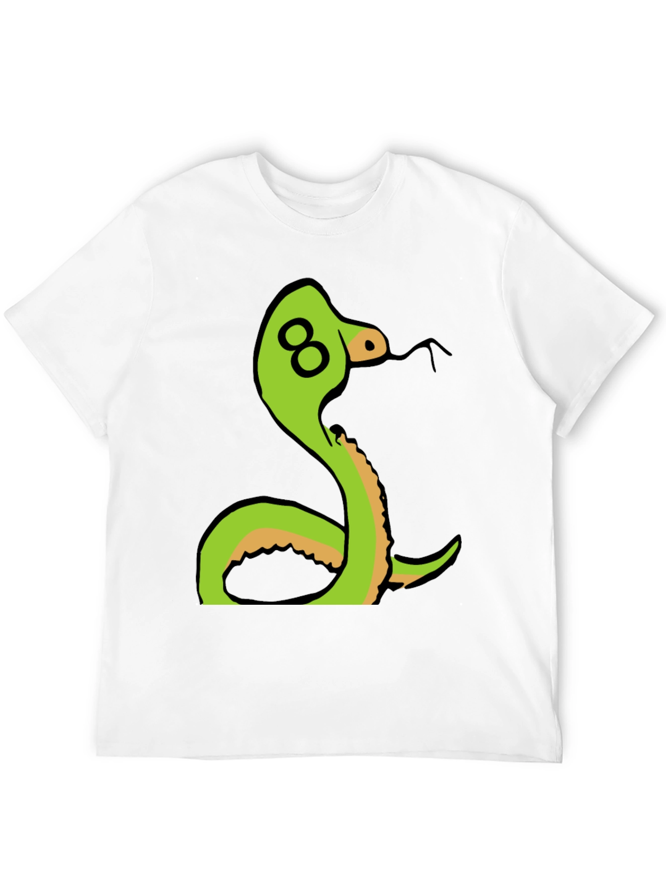Black Snake Graphic T-Shirt - Unique Design view 12