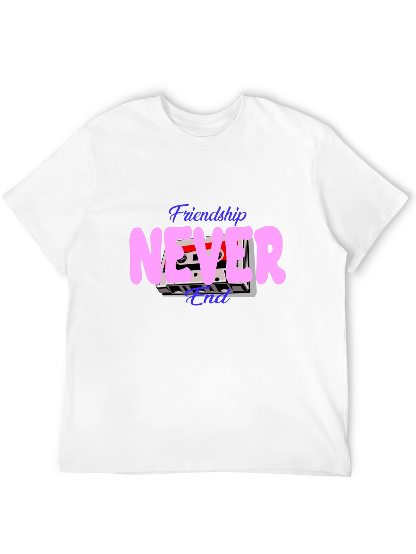 Black Friendship Never End T-Shirt view 12
