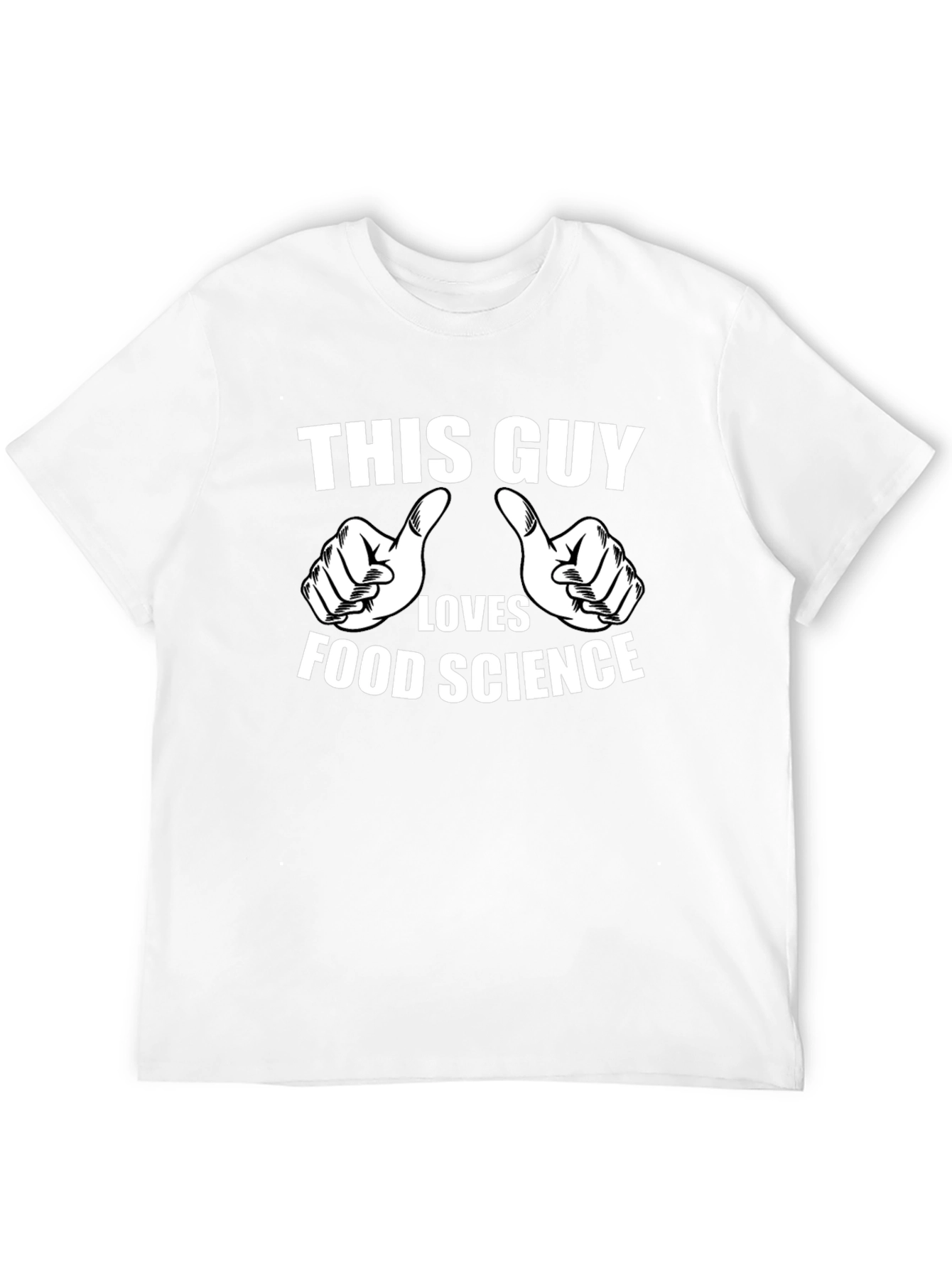 Black Food Science Lover T-Shirt - This Guy Design view 12