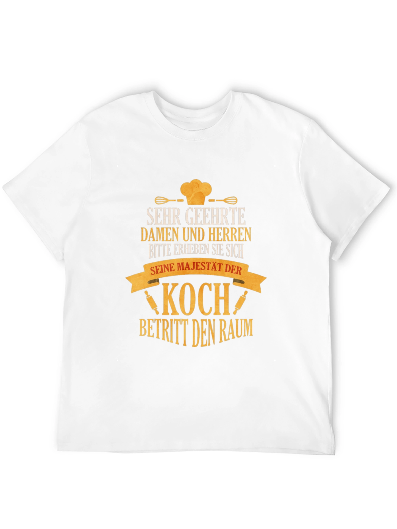 Black Chef T-Shirt - Koch Betritt den Raum view 12