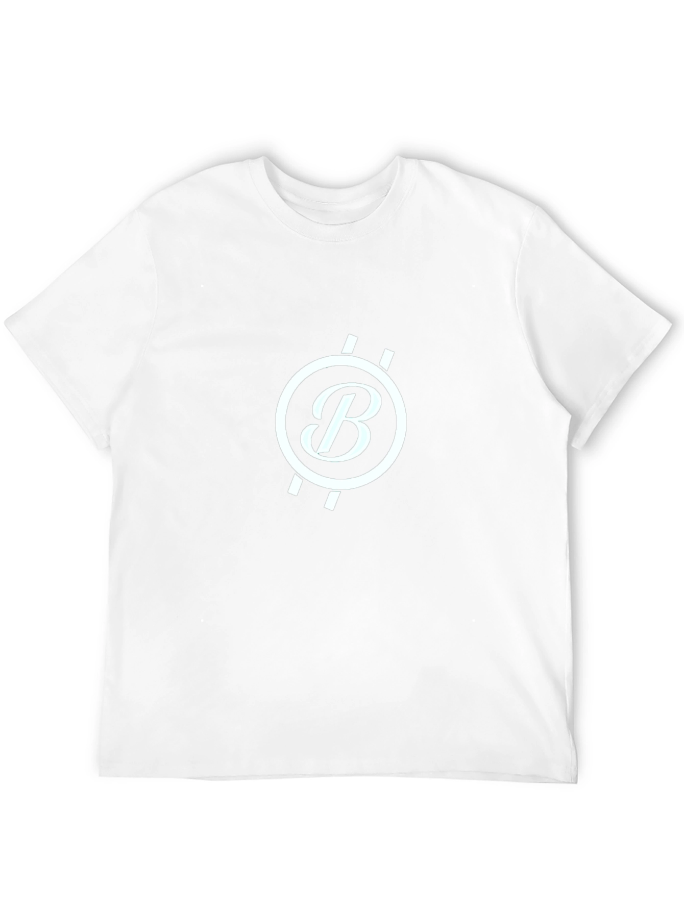 Black Black T-Shirt with White "B" Logo view 12