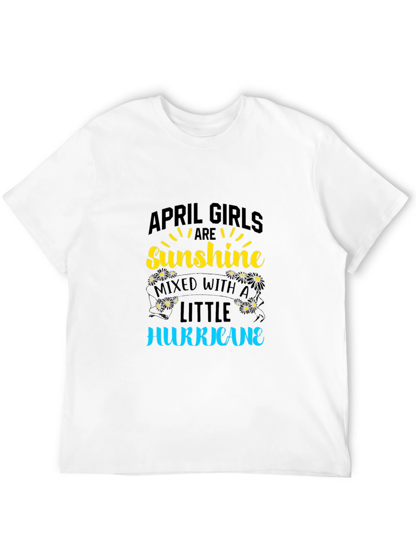 Black April Girls Sunshine Hurricane T-Shirt view 12